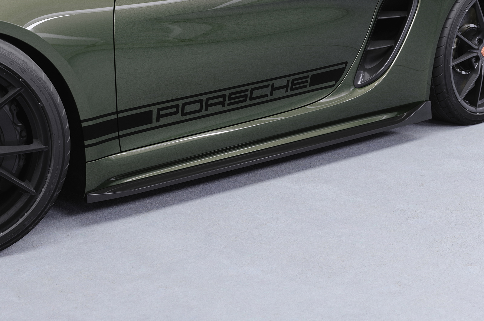 Seitenschweller mit ABE für Porsche 718 Boxster / Cayman (Typ 982) SS533