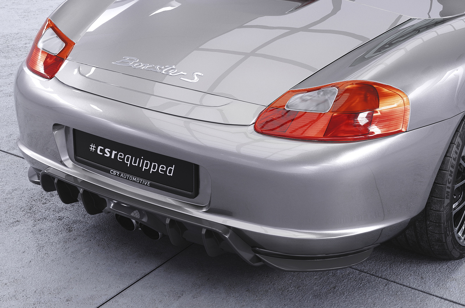 Heckansatz mit ABE für Porsche Boxster 986 HA421 Image 2