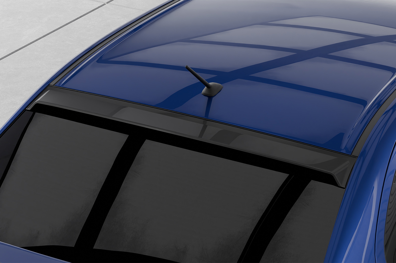 Heckscheibenblend mit ABE für Mitsubishi Lancer (CY0)/ Evolution X/ Evo X HSB129