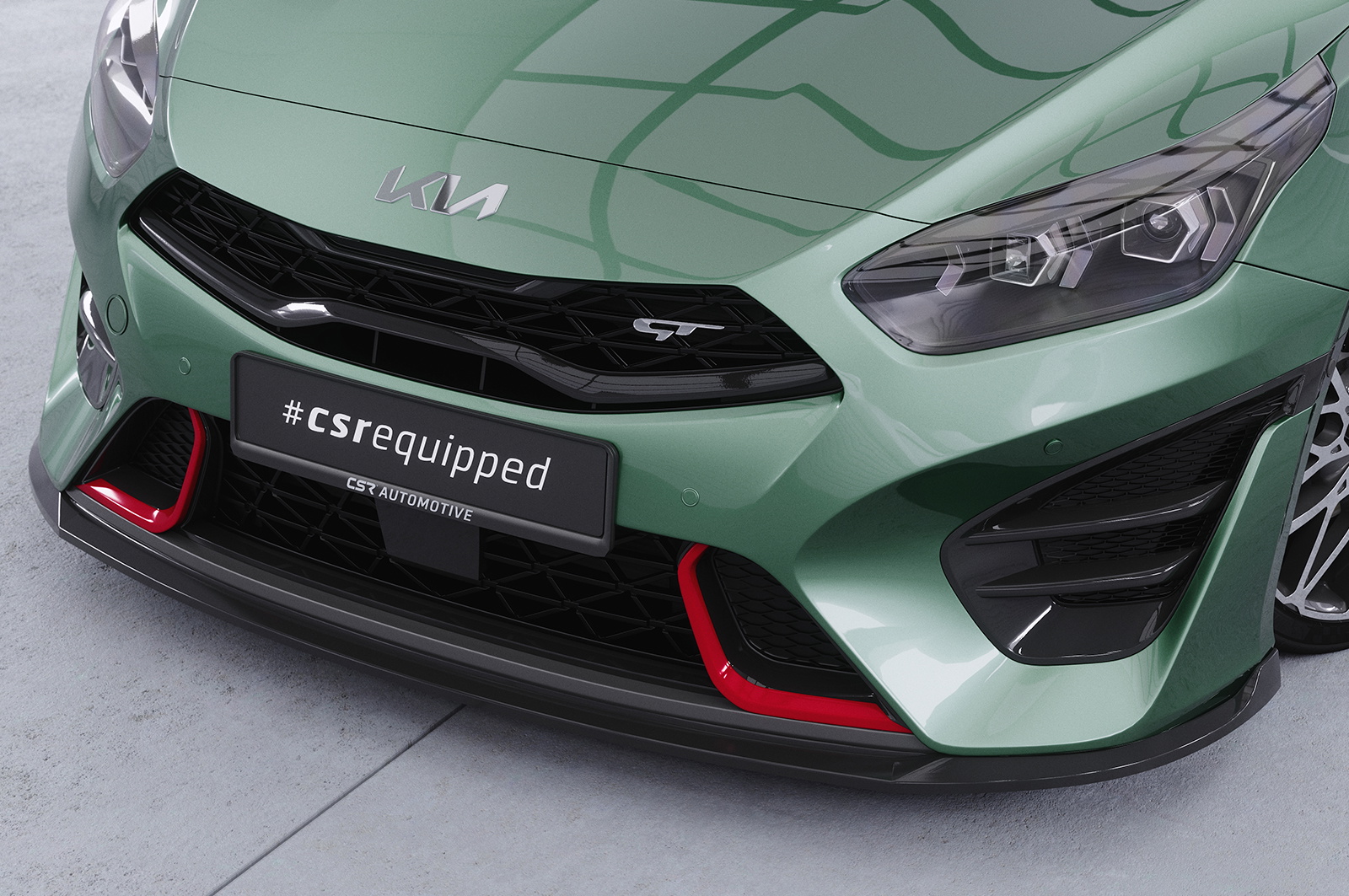 Cup-Spoilerlippe mit ABE für Kia ProCeed (CD) GT CSL720
