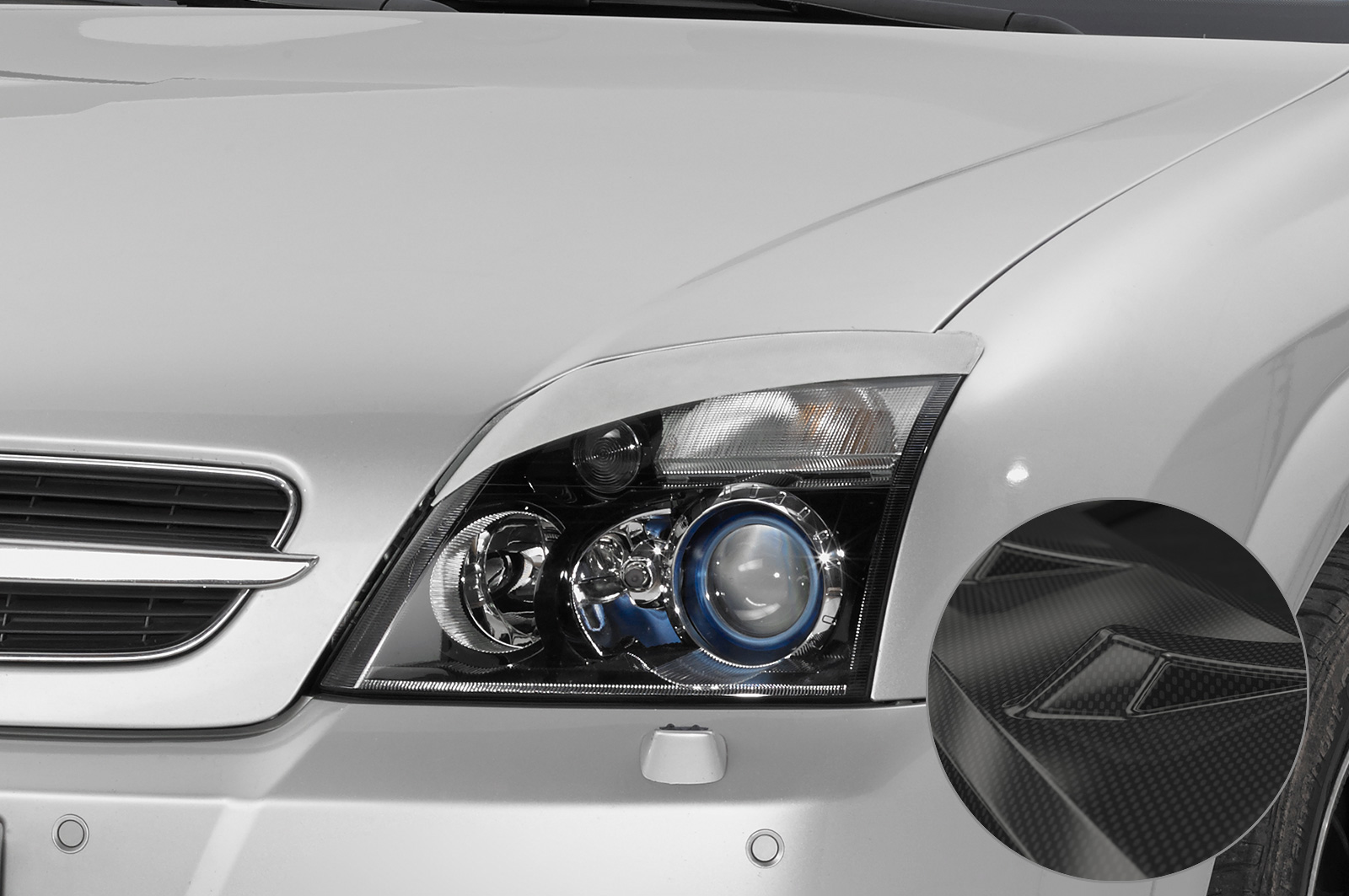 Scheinwerferblenden Carbon Look für Opel Vectra C / Signum SB193-C Image 1
