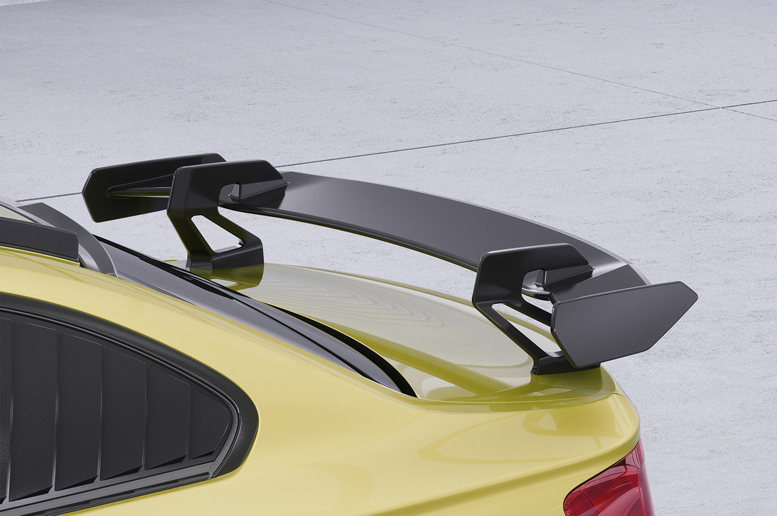 Schwanenhals Heckflügel mit ABE für BMW 2er/M2 F22/F23/F87 Coupe SHF011 Image 1