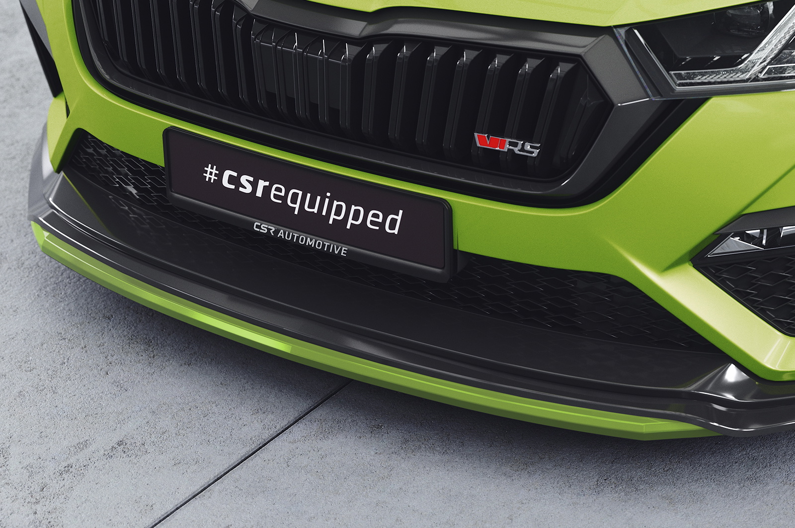 Cup-Spoilerlippe mit ABE für Skoda Octavia 4 RS CSL784