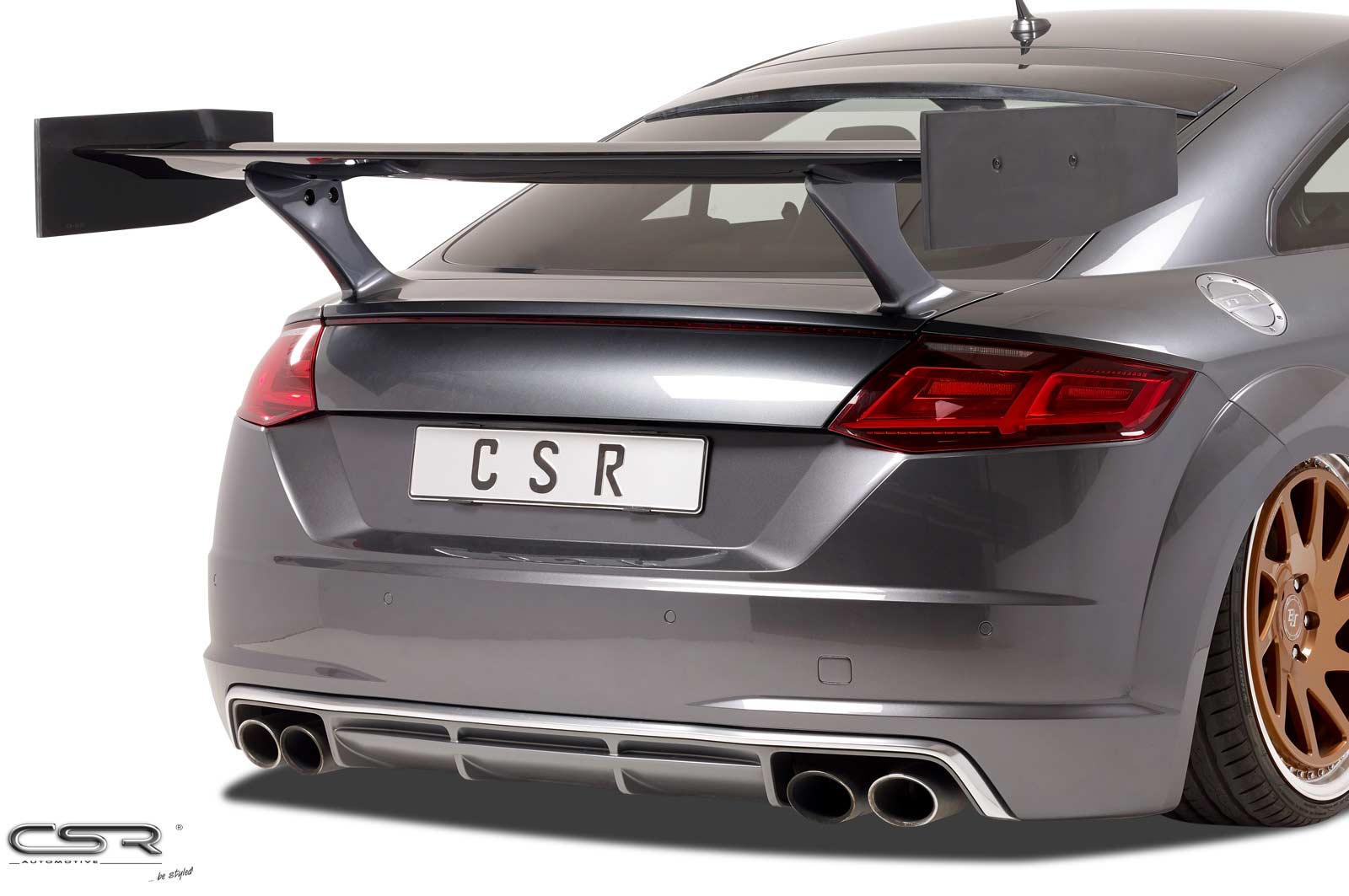 Flaps für Heckflügel für Audi TT 8J / TT FV/8S ZB172