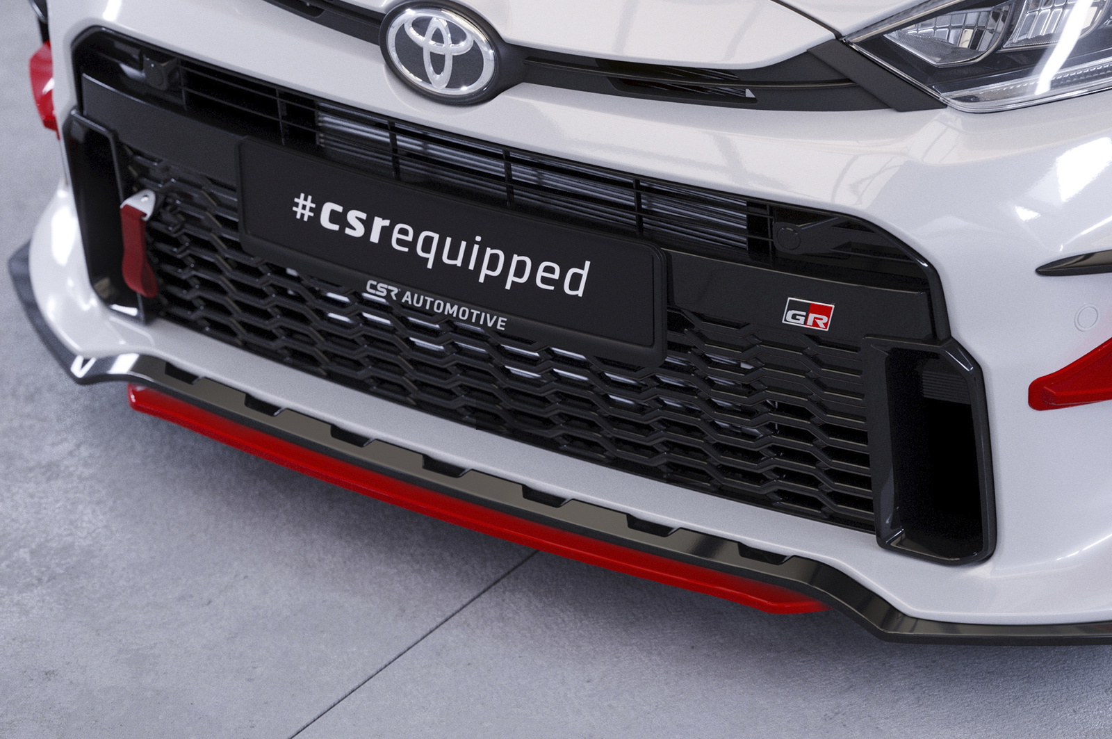 Cup-Spoilerlippe mit ABE für Toyota GR Yaris (XP21) CSL713