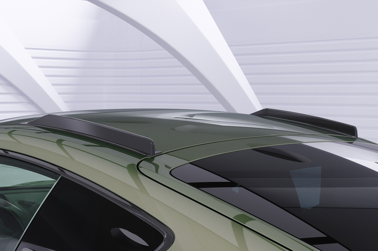 Dachfinnen mit ABE für Porsche 718 Cayman 982 Coupe DF005