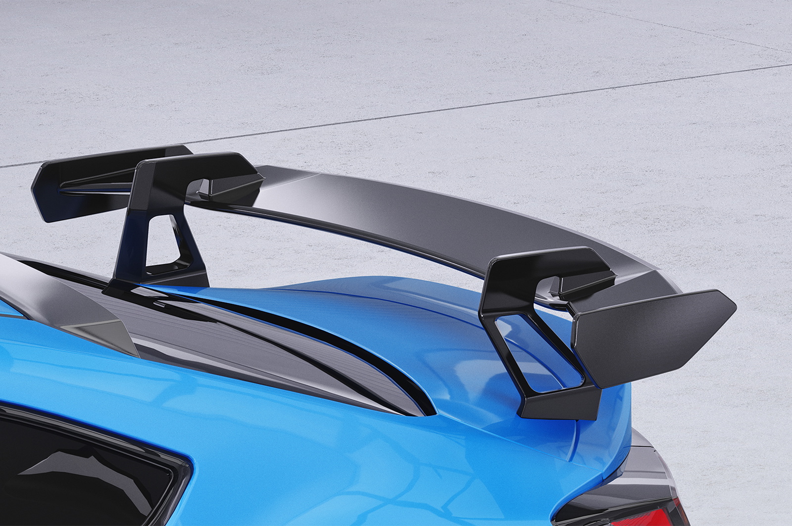 Schwanenhals Heckflügel für Toyota GR86 (ZN8) / Subaru BRZ (2.Gen) SHF007