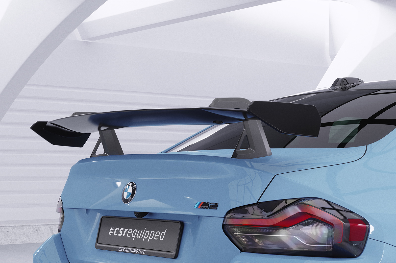 Schwanenhals Heckflügel mit ABE für BMW 2er G42 / M2 G87 Coupe SHF056 Image 7 Schwanenhals Heckflügel mit ABE für BMW 2er G42 / M2 G87 Coupe SHF056 Image 7