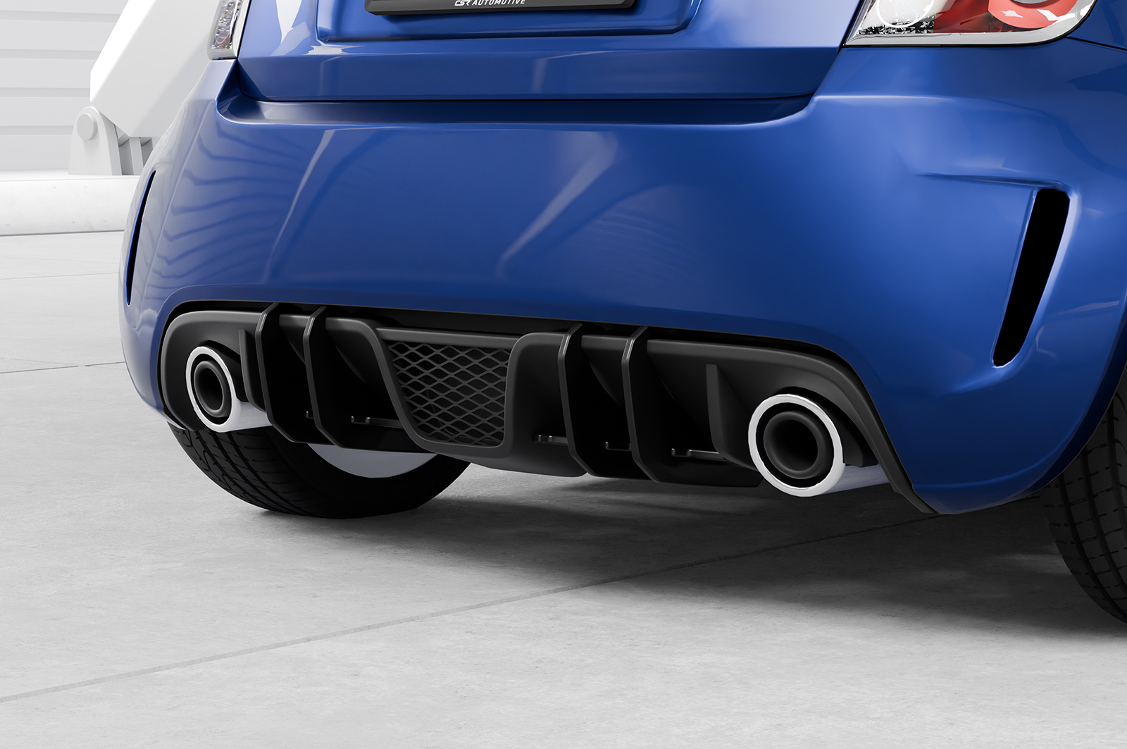 Racing Diffusor / Heckansatz für Fiat 500 Abarth 595 HA323 Image 2