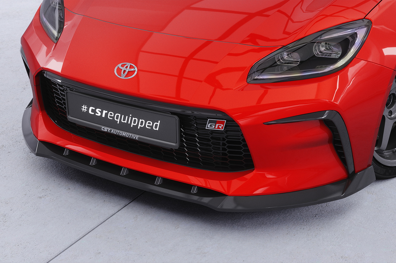 Cup-Spoilerlippe mit ABE für Toyota GR86 CSL901