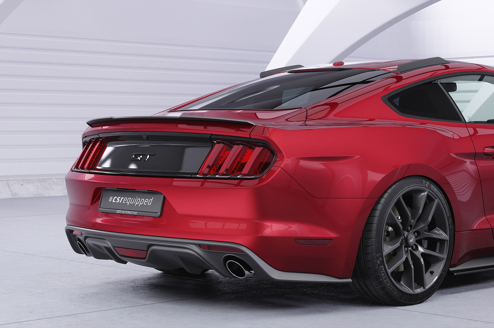 Dachfinnen mit ABE für Ford Mustang MK6 Coupe / Fastback DF008 Image 5