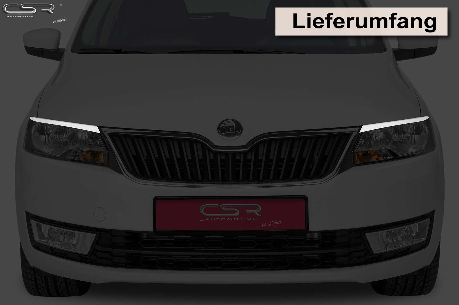 Scheinwerferblenden für Skoda Rapid SB188 Image 4