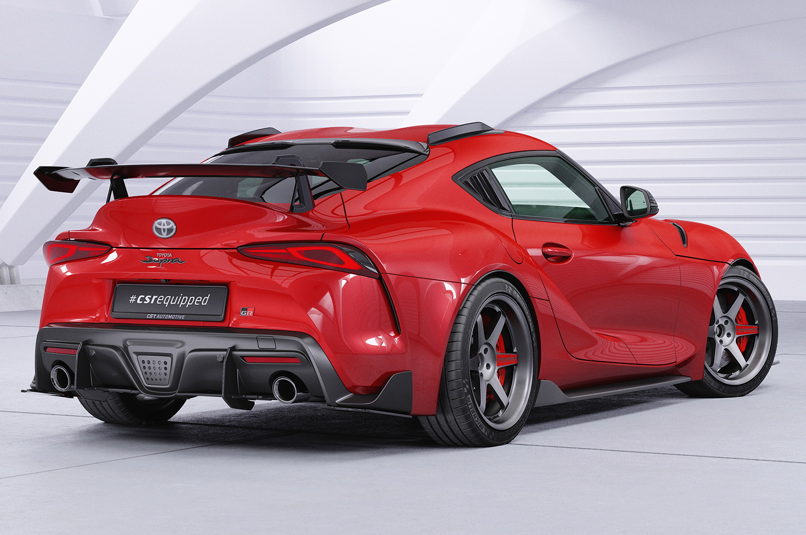 Schwanenhals Heckflügel mit ABE für Toyota GR Supra (A90) SHF030 Image 9 Schwanenhals Heckflügel mit ABE für Toyota GR Supra (A90) SHF030 Image 9