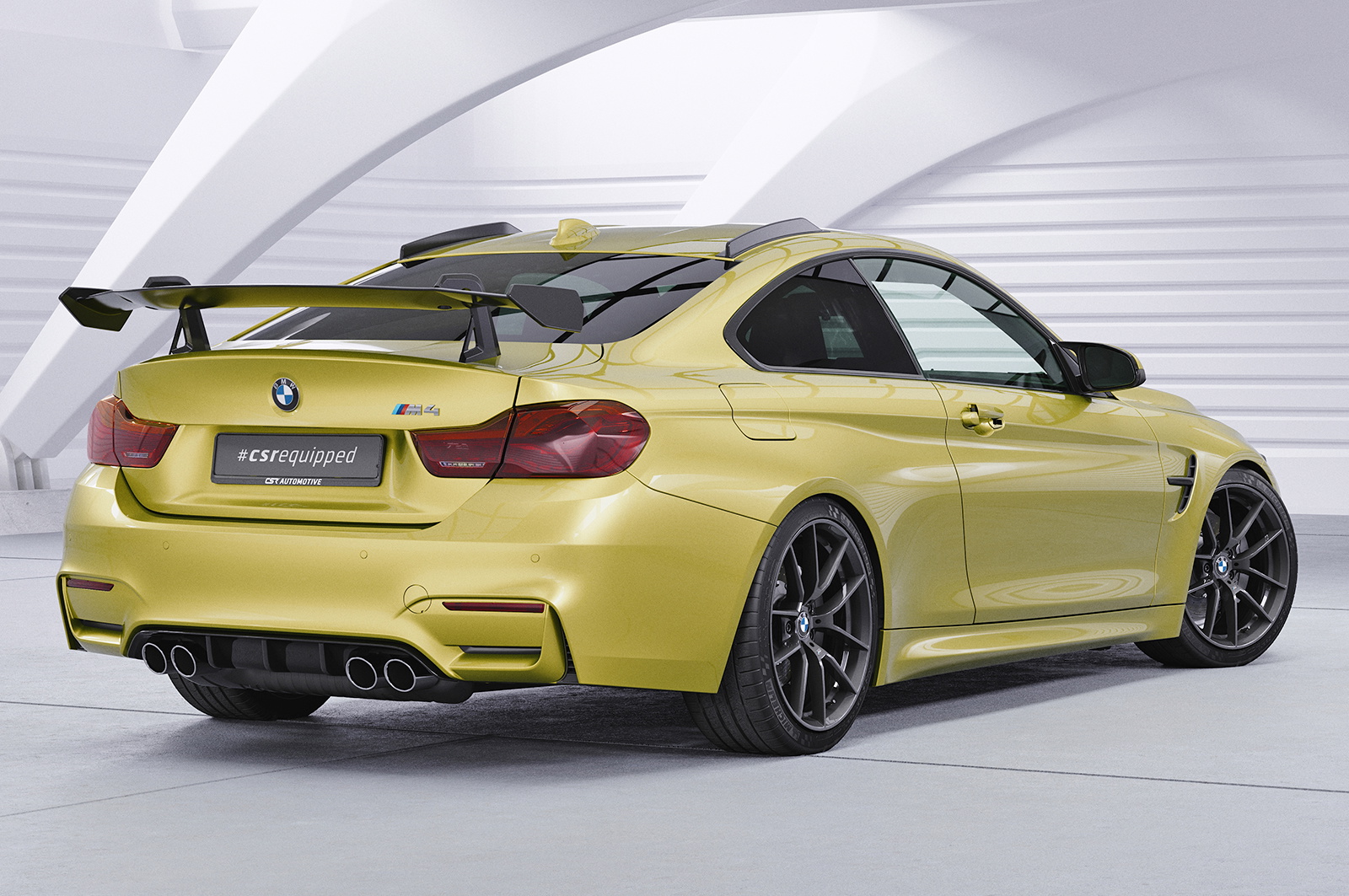 Schwanenhals Heckflügel mit ABE für BMW M4 F82 Coupe SHF059 Image 9 Schwanenhals Heckflügel mit ABE für BMW M4 F82 Coupe SHF059 Image 9