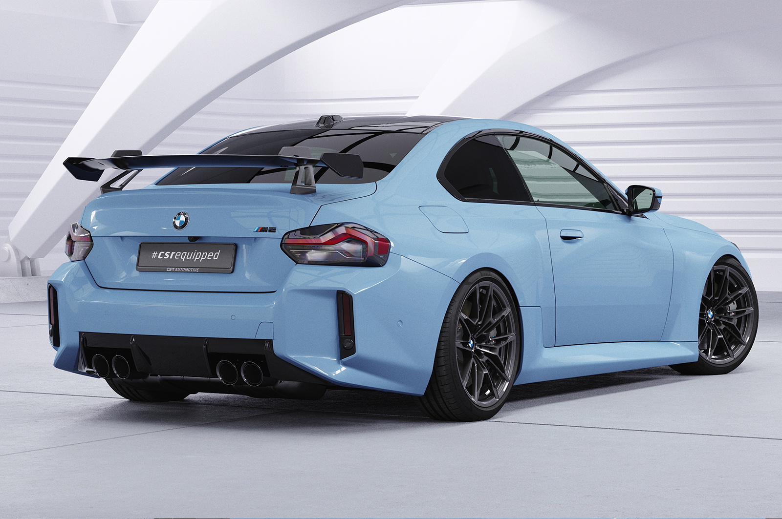 Schwanenhals Heckflügel mit ABE für BMW 2er G42 / M2 G87 Coupe SHF056 Image 8 Schwanenhals Heckflügel mit ABE für BMW 2er G42 / M2 G87 Coupe SHF056 Image 8