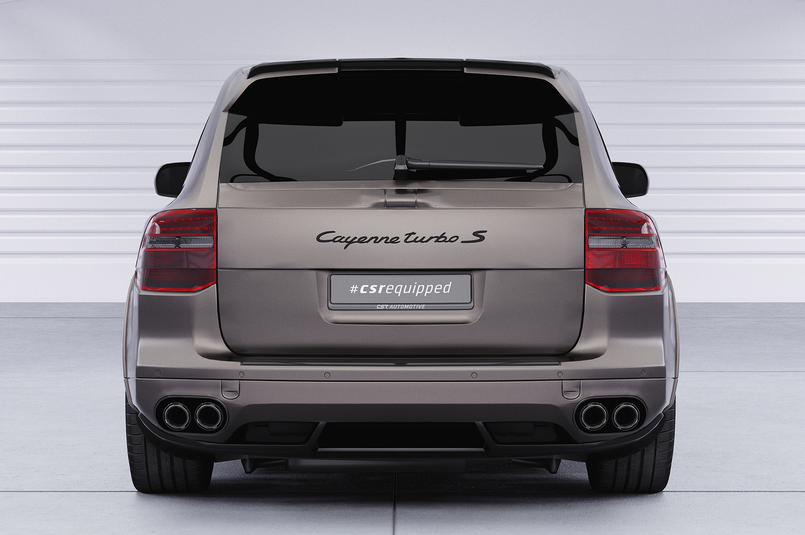 Heckflügel mit ABE für Porsche Cayenne (Typ 9PA) Turbo HF137 Image 6