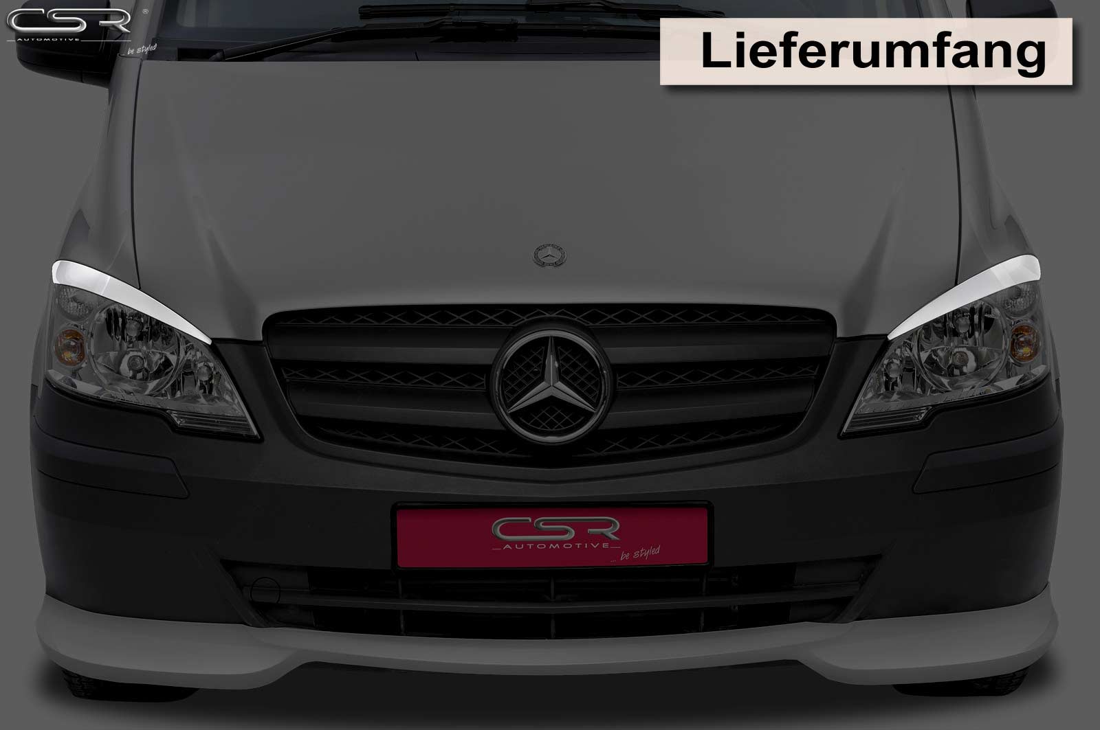 Scheinwerferblenden für Mercedes-Benz Viano Vito W639 SB236 Image 4