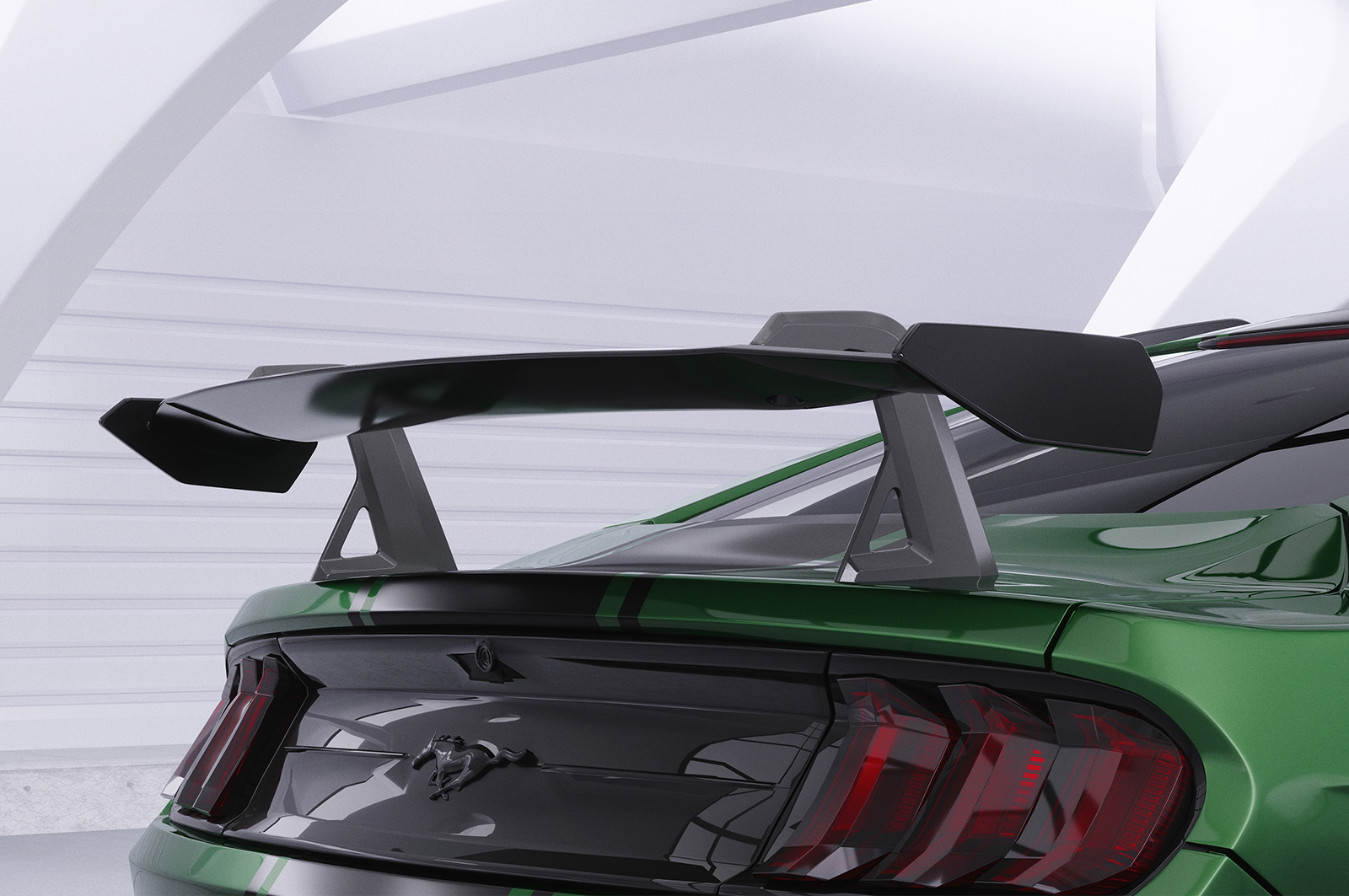 Schwanenhals Heckflügel mit ABE für Ford Mustang MK6 Coupe SHF070 Image 7 Schwanenhals Heckflügel mit ABE für Ford Mustang MK6 Coupe SHF070 Image 7