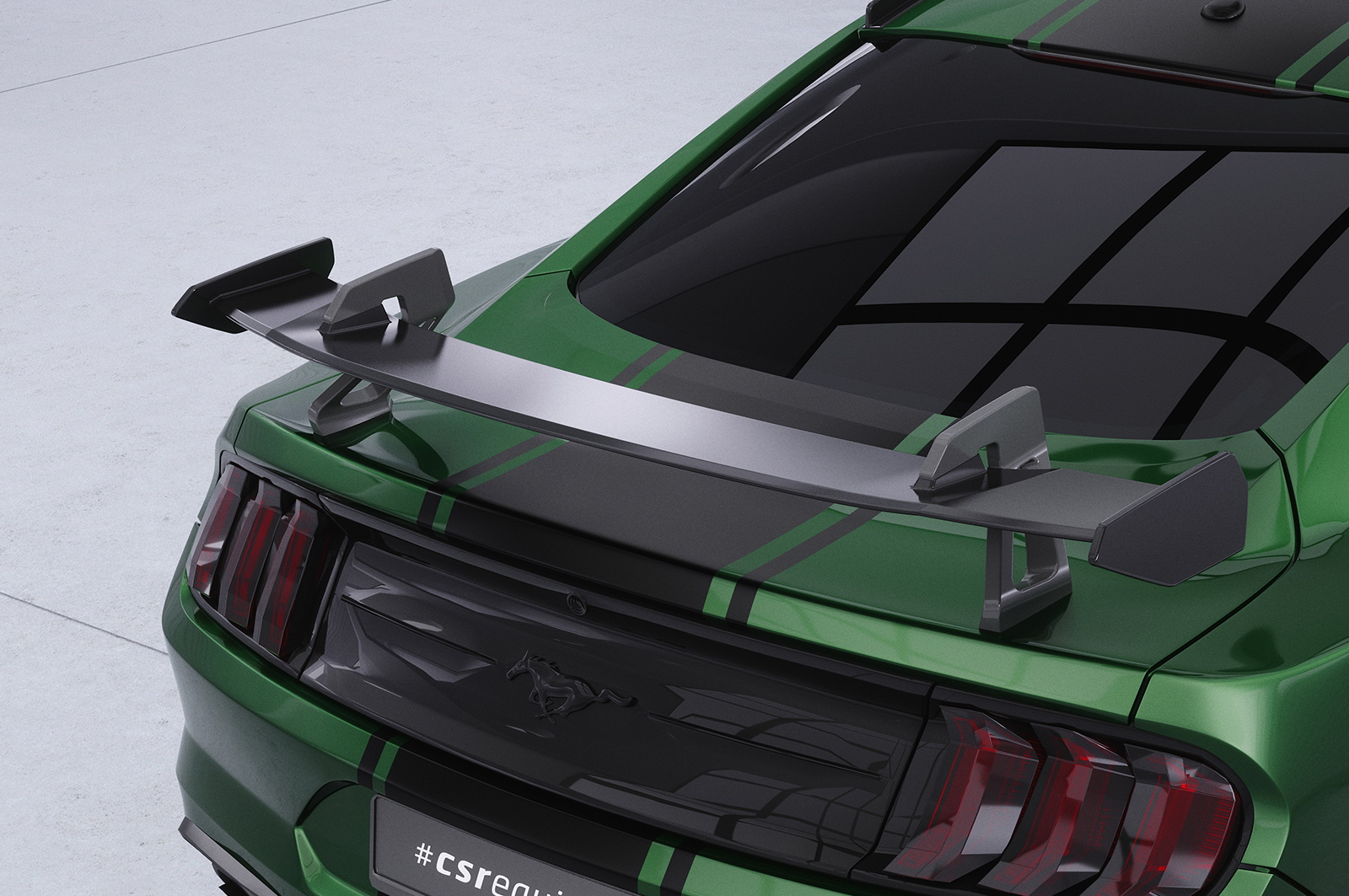 Schwanenhals Heckflügel mit ABE für Ford Mustang MK6 Coupe SHF070 Image 4 Schwanenhals Heckflügel mit ABE für Ford Mustang MK6 Coupe SHF070 Image 4