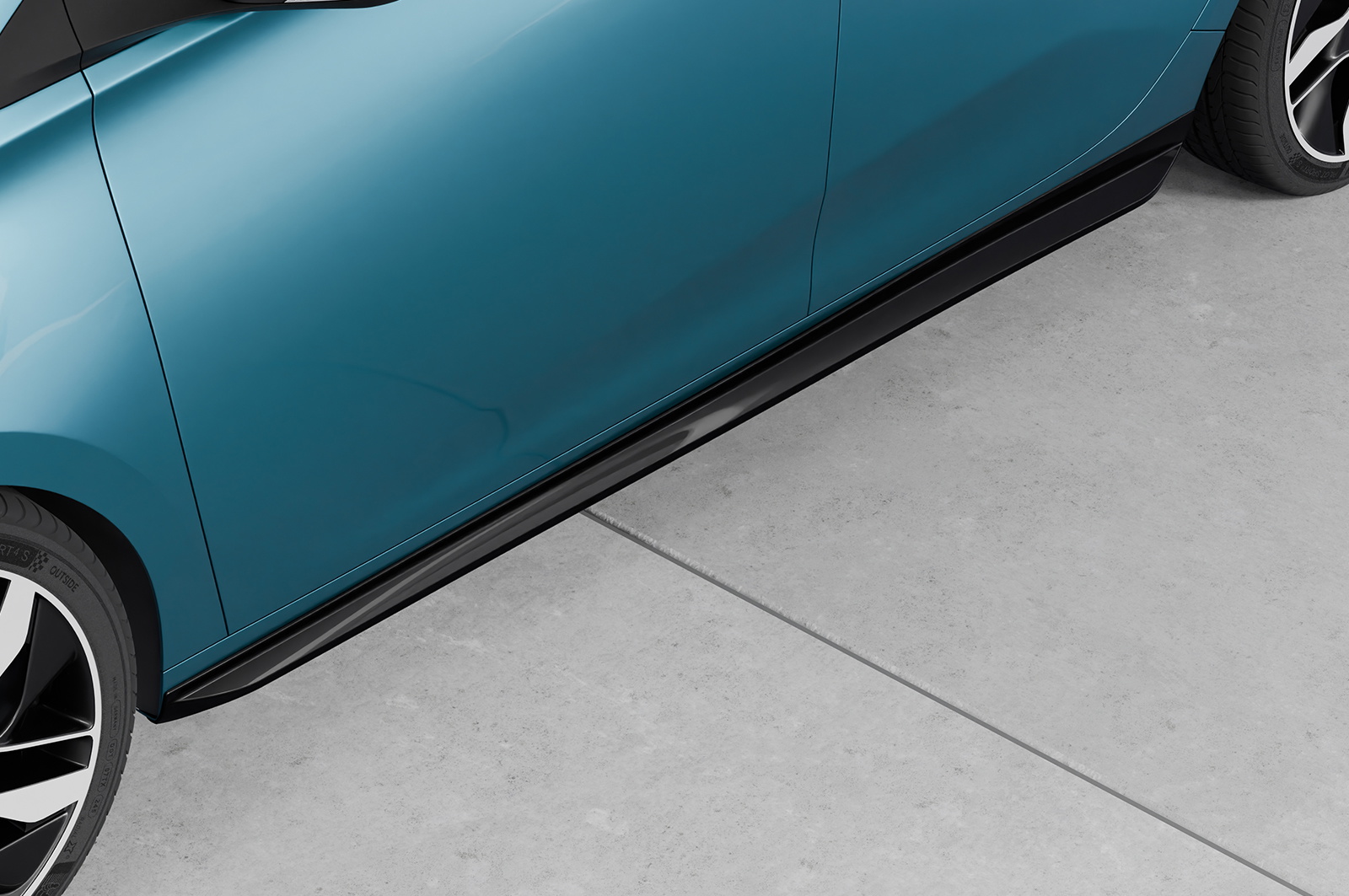 Seitenschweller mit ABE für Renault Zoe SS561