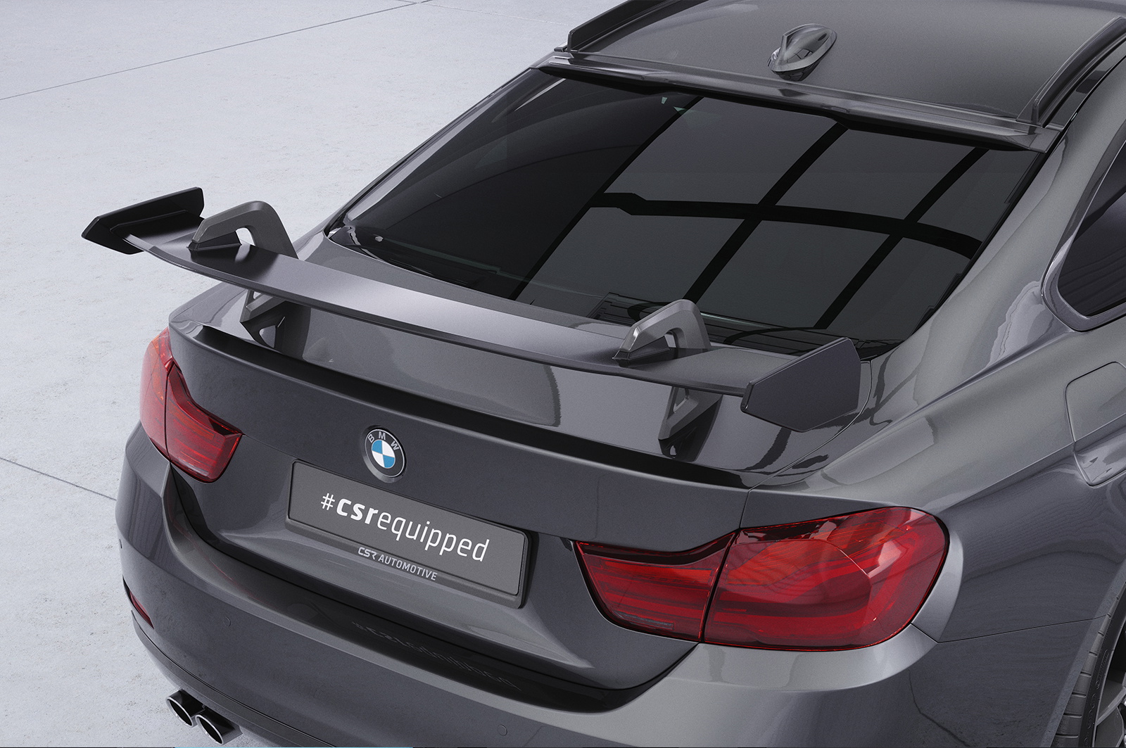 Schwanenhals Heckflügel mit ABE für BMW 4er F32 Coupe SHF015 Image 5 Schwanenhals Heckflügel mit ABE für BMW 4er F32 Coupe SHF015 Image 5