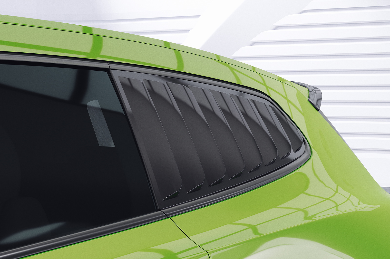 Seitenscheibenblenden mit ABE für VW Scirocco 3 (Typ 13) SSB011