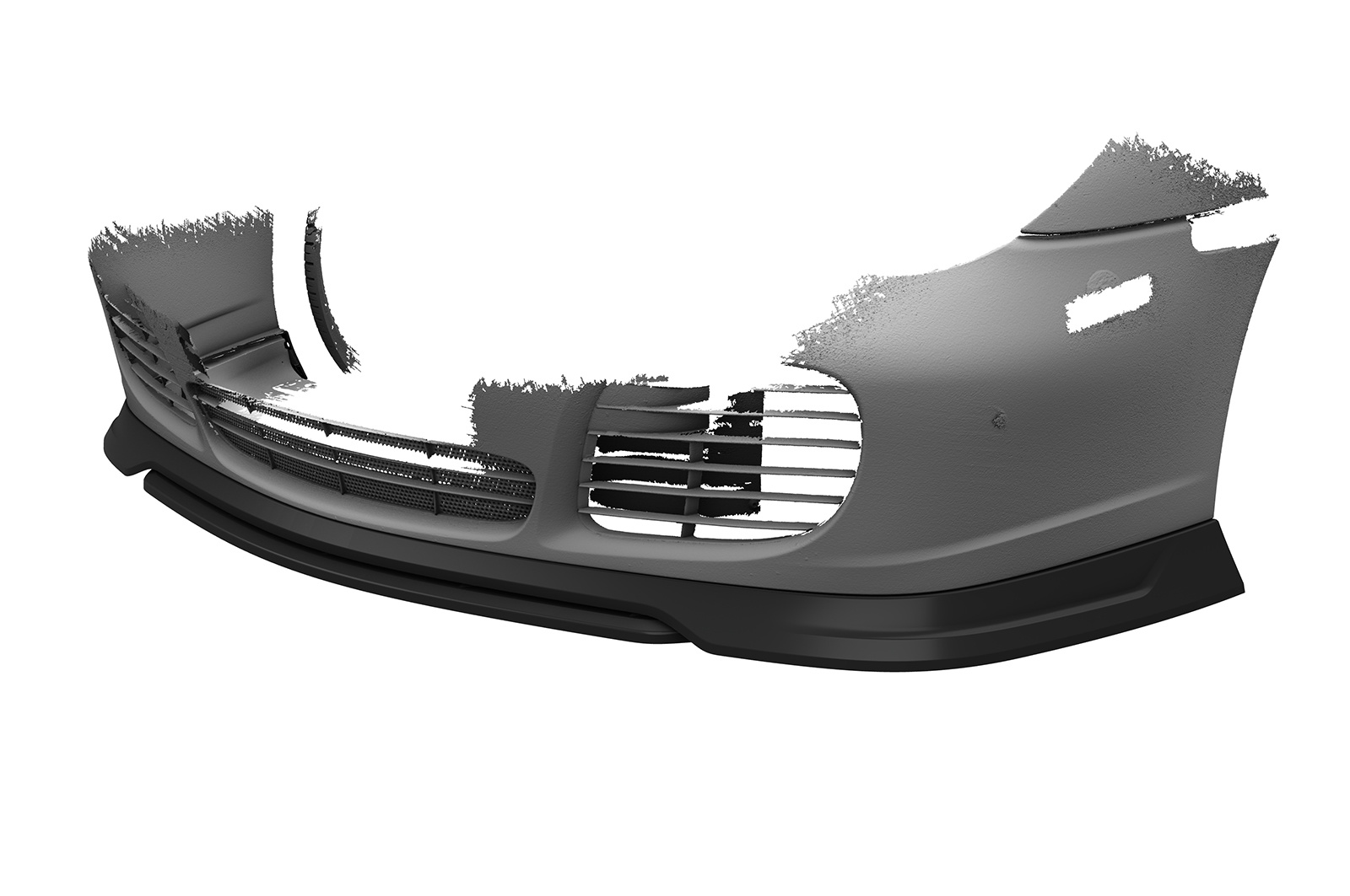Cup-Spoilerlippe mit ABE für Porsche 911/996 CSL852