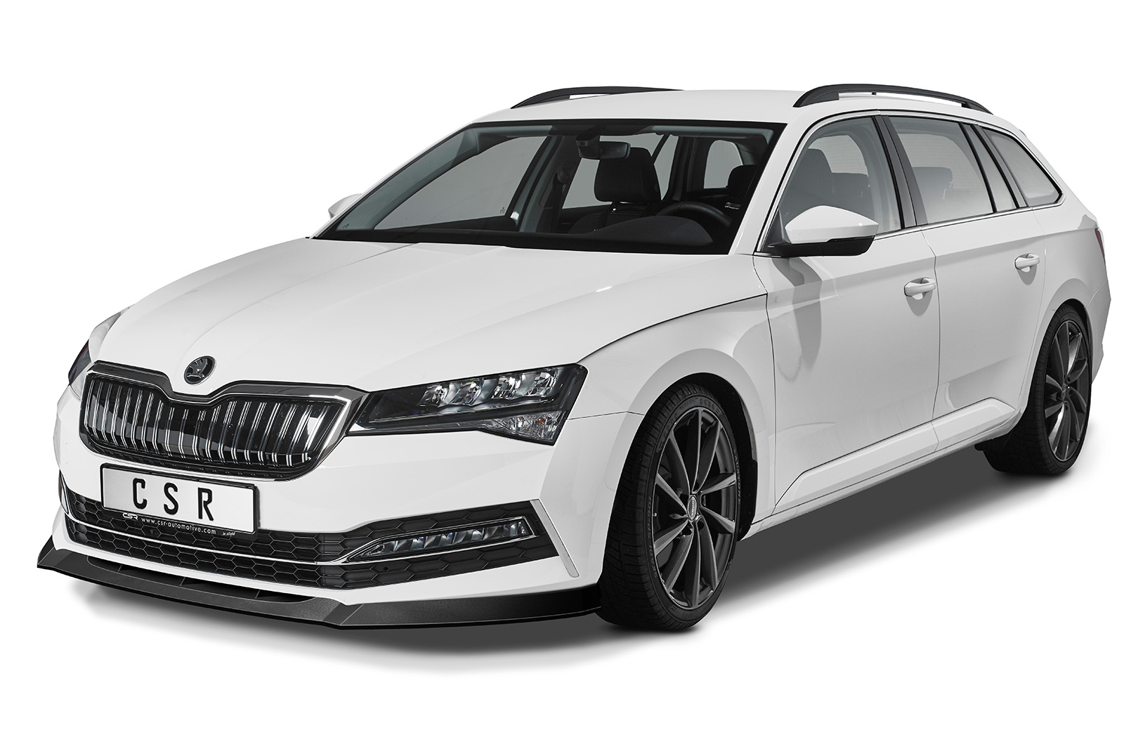 Cup-Spoilerlippe mit ABE für Skoda Superb III (Typ 3V) CSL468-S Image 