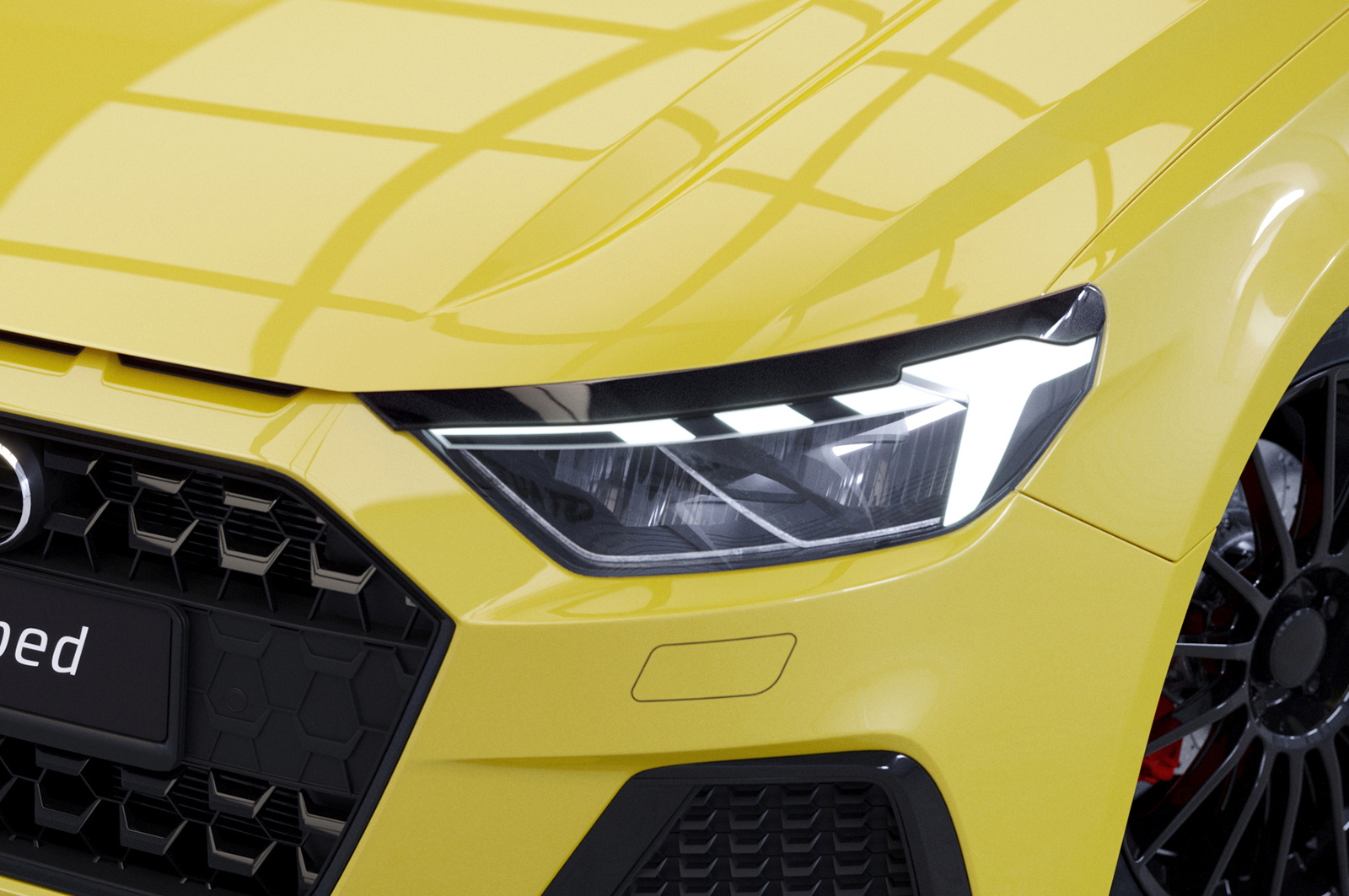 Scheinwerferblenden für Audi A1 (Typ GB) SB300