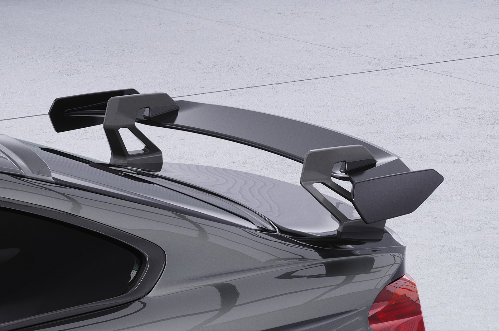 Schwanenhals Heckflügel mit ABE für BMW 4er F32 Coupe SHF015 Image 1