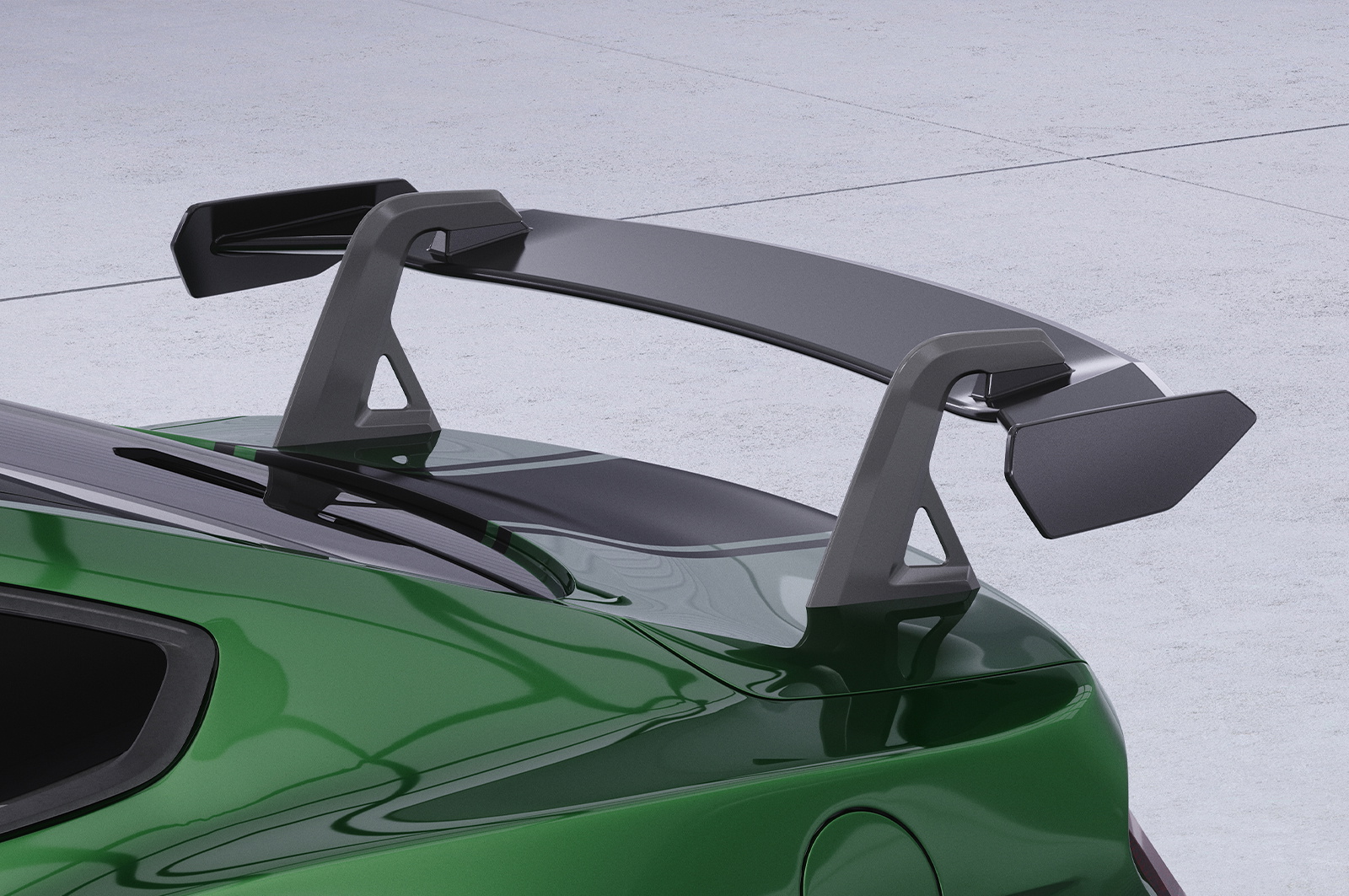 Schwanenhals Heckflügel mit ABE für Ford Mustang MK6 Coupe SHF070 Image 2 Schwanenhals Heckflügel mit ABE für Ford Mustang MK6 Coupe SHF070 Image 2