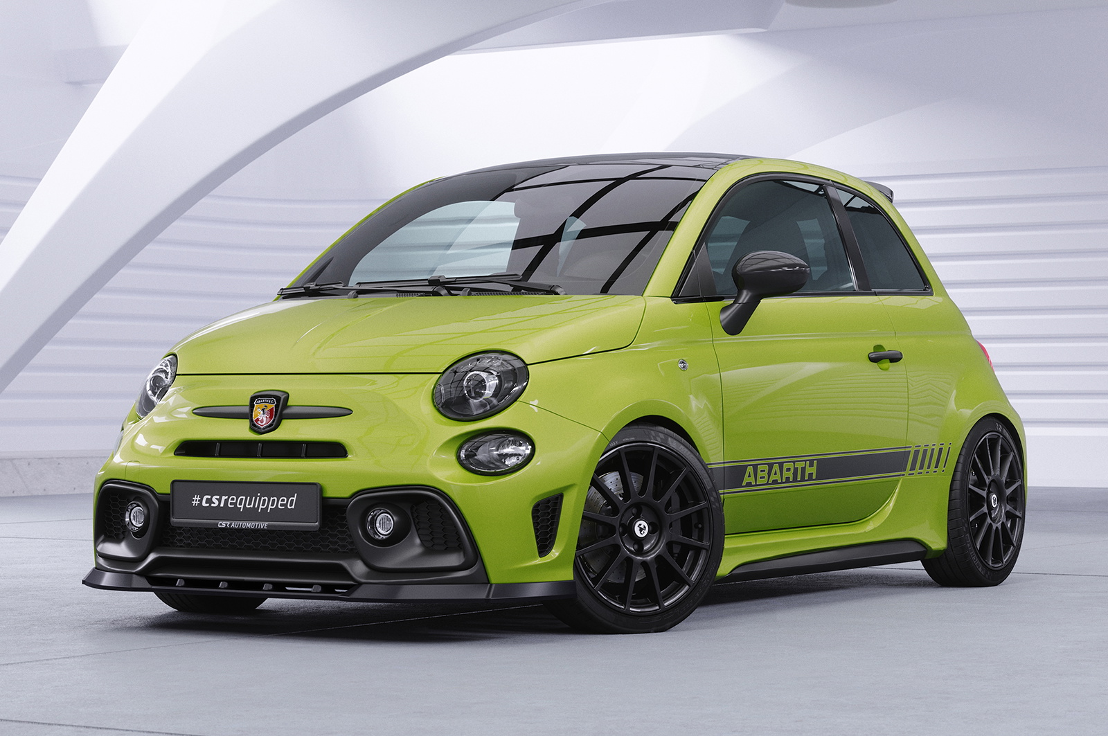 Cup-Spoilerlippe mit ABE für Fiat 500 Abarth 595 CSL487 Image 4