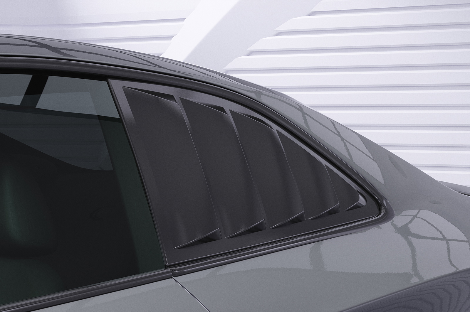 Seitenscheibenblenden mit ABE für Audi A5 / S5 / RS5 (8T) Coupe SSB019