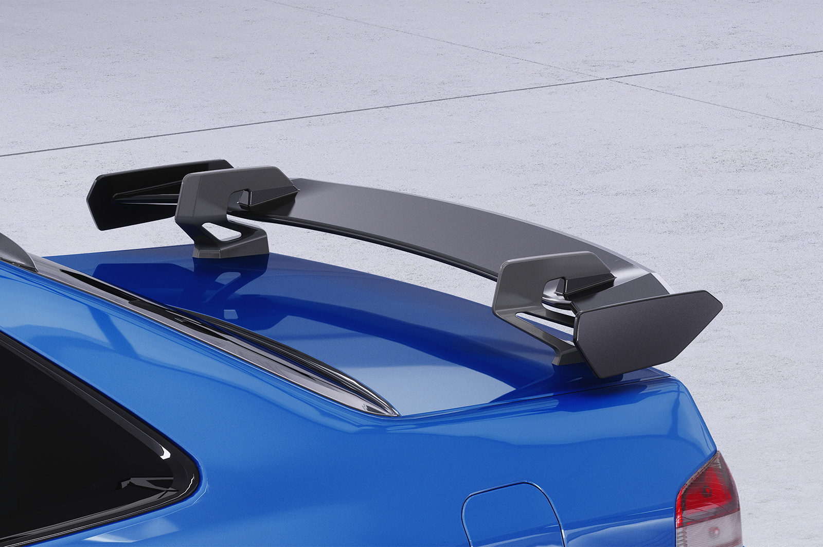 Schwanenhals Heckflügel mit ABE für Honda Prelude V (BB) Coupe SHF064 Image 1