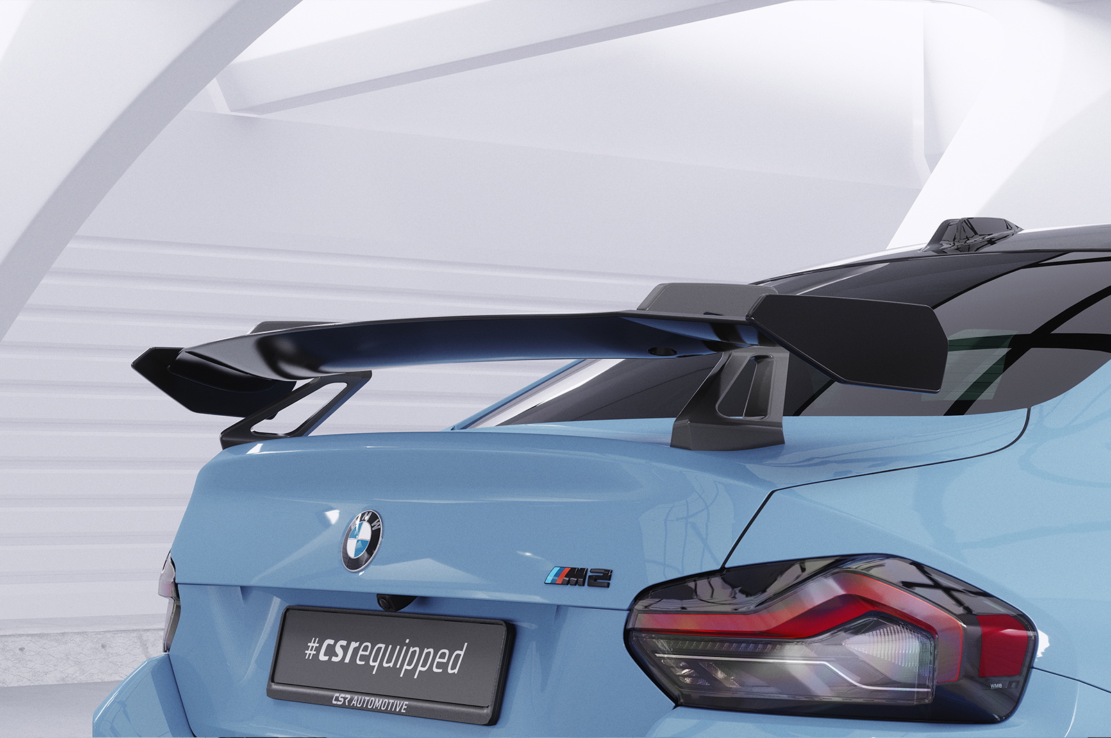 Schwanenhals Heckflügel mit ABE für BMW 2er G42 / M2 G87 Coupe SHF056 Image 6 Schwanenhals Heckflügel mit ABE für BMW 2er G42 / M2 G87 Coupe SHF056 Image 6