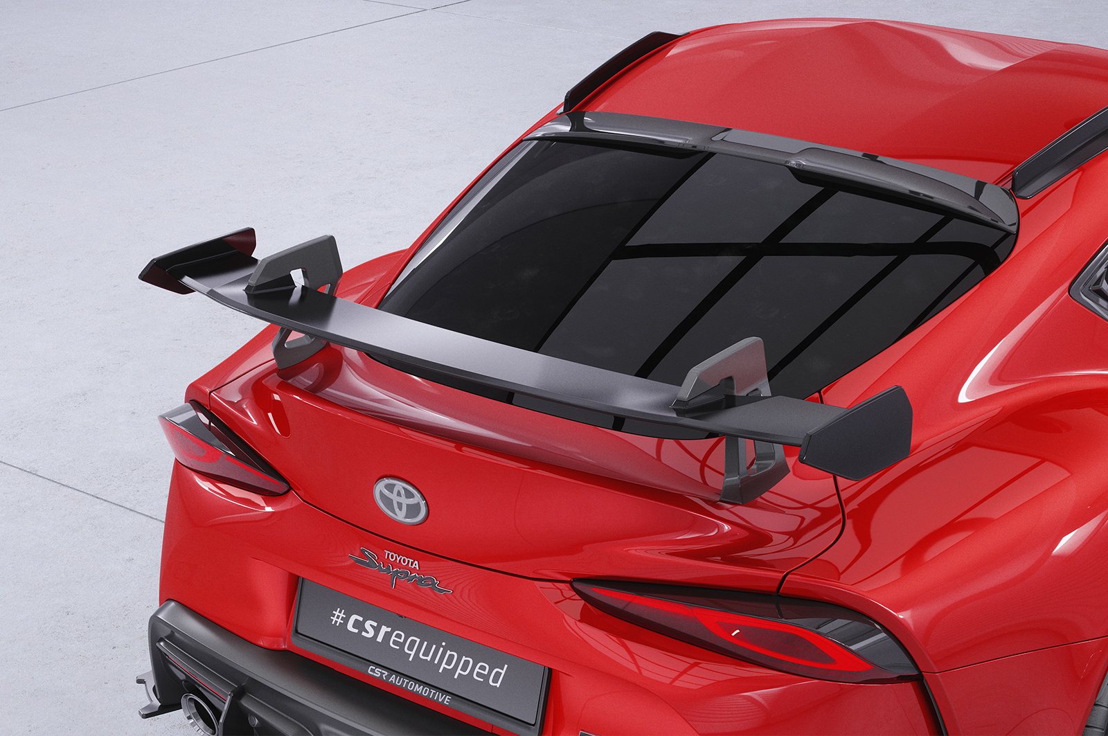 Schwanenhals Heckflügel mit ABE für Toyota GR Supra (A90) SHF030 Image 4 Schwanenhals Heckflügel mit ABE für Toyota GR Supra (A90) SHF030 Image 4