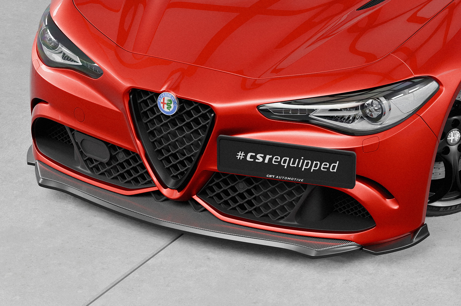 Cup-Spoilerlippe mit ABE für Alfa Romeo Giulia Quadrifoglio CSL902