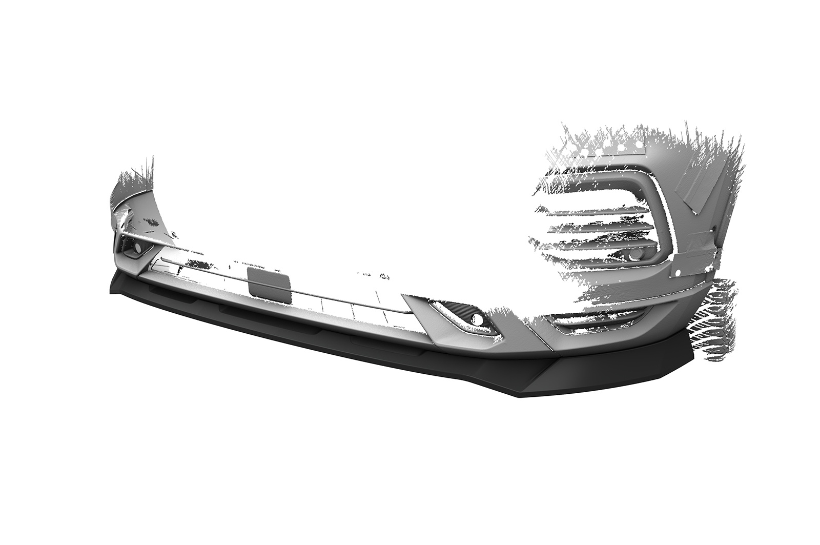 Cup-Spoilerlippe mit ABE für Seat Ateca (Typ 5FP, KH7) FR CSL808