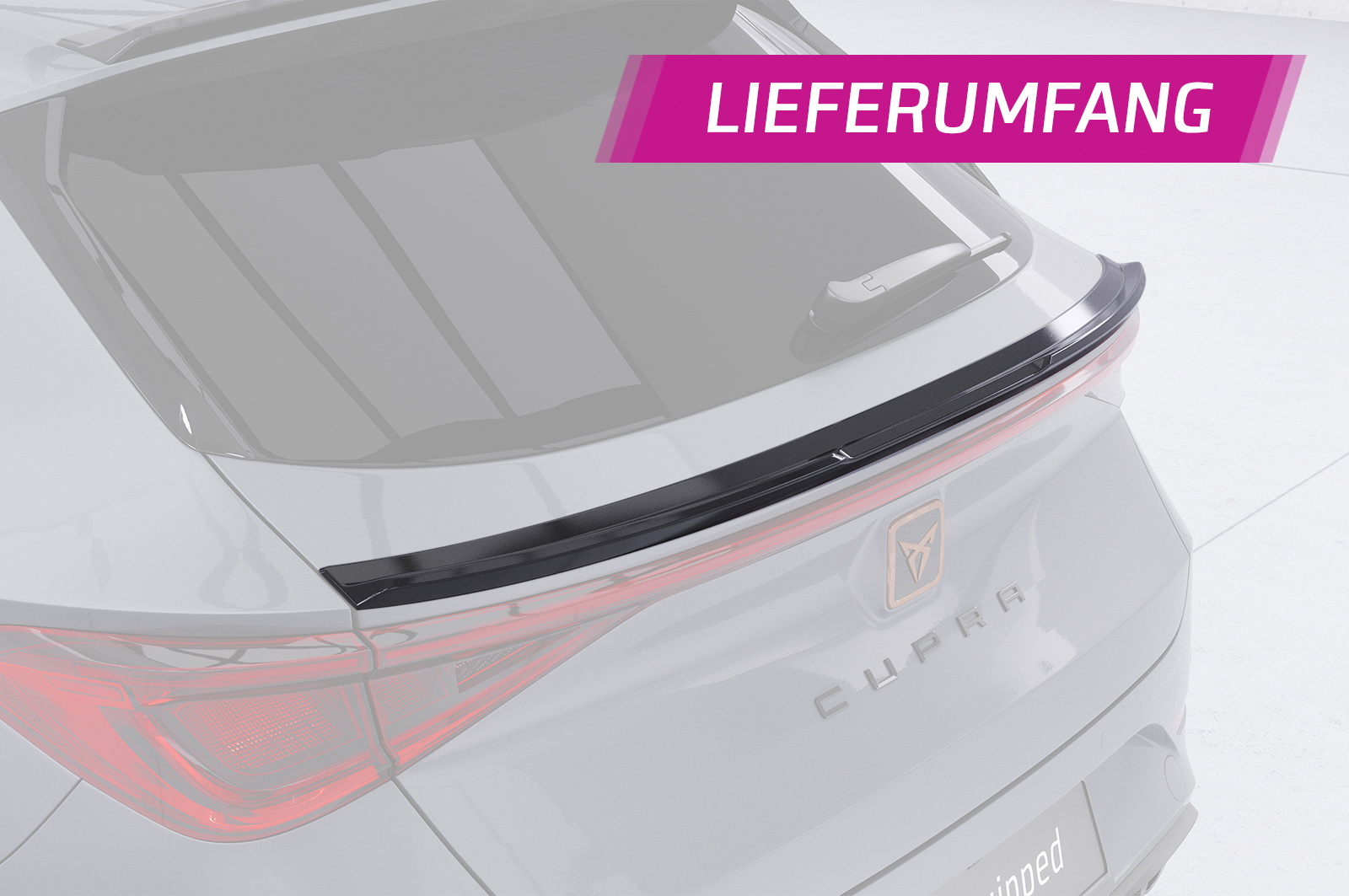 Heckflügel mit ABE für Seat / Cupra Leon 4 (Typ KL) ST HF146-S Image 