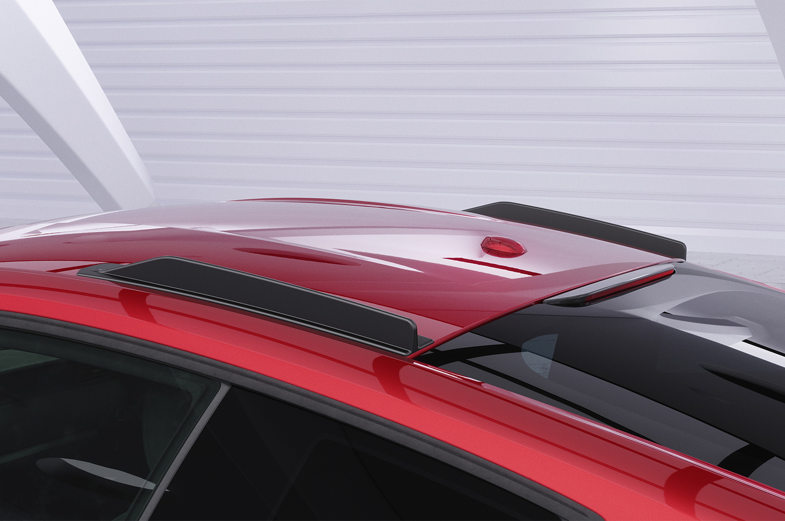 Dachfinnen mit ABE für Ford Mustang MK6 Coupe / Fastback DF008