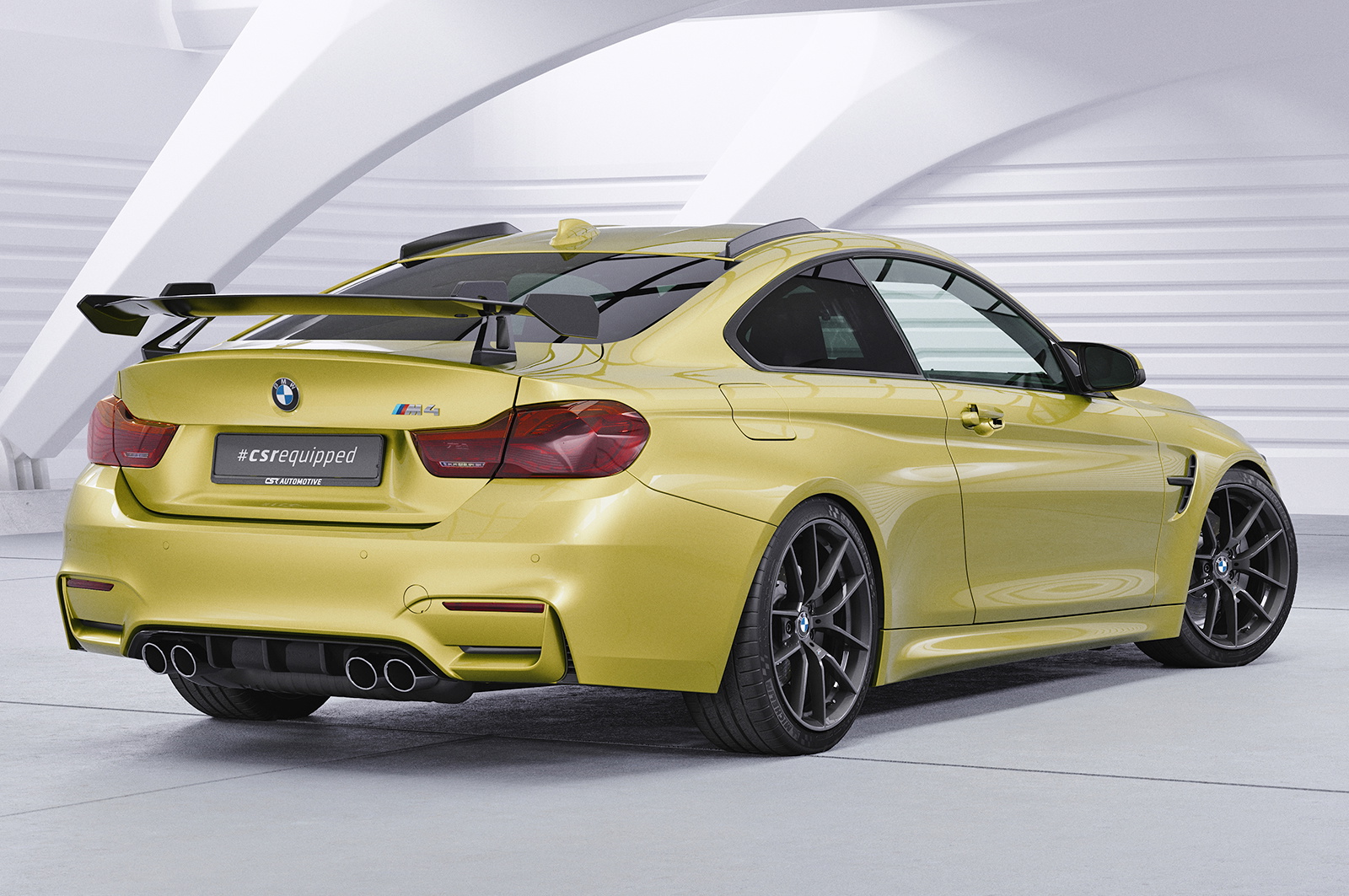 Schwanenhals Heckflügel mit ABE für BMW M4 F82 Coupe SHF059 Image 8 Schwanenhals Heckflügel mit ABE für BMW M4 F82 Coupe SHF059 Image 8