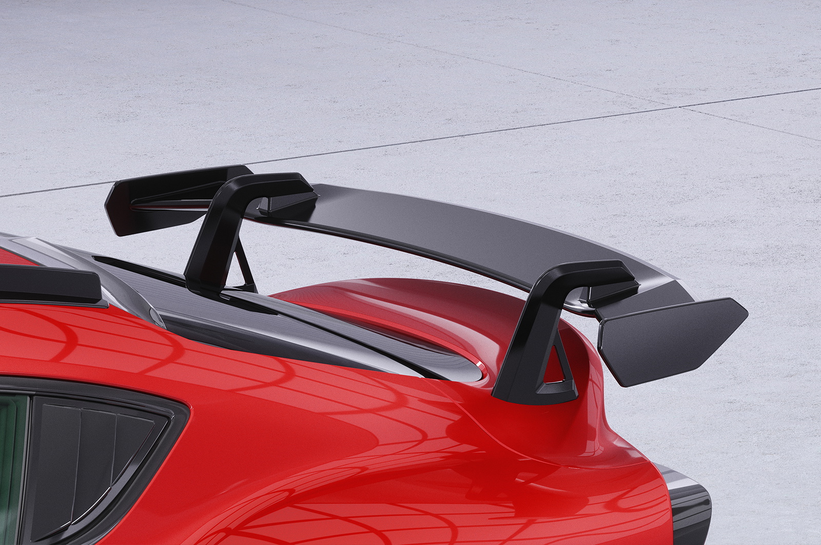 Schwanenhals Heckflügel mit ABE für Toyota GR Supra (A90) SHF030 Image 2 Schwanenhals Heckflügel mit ABE für Toyota GR Supra (A90) SHF030 Image 2
