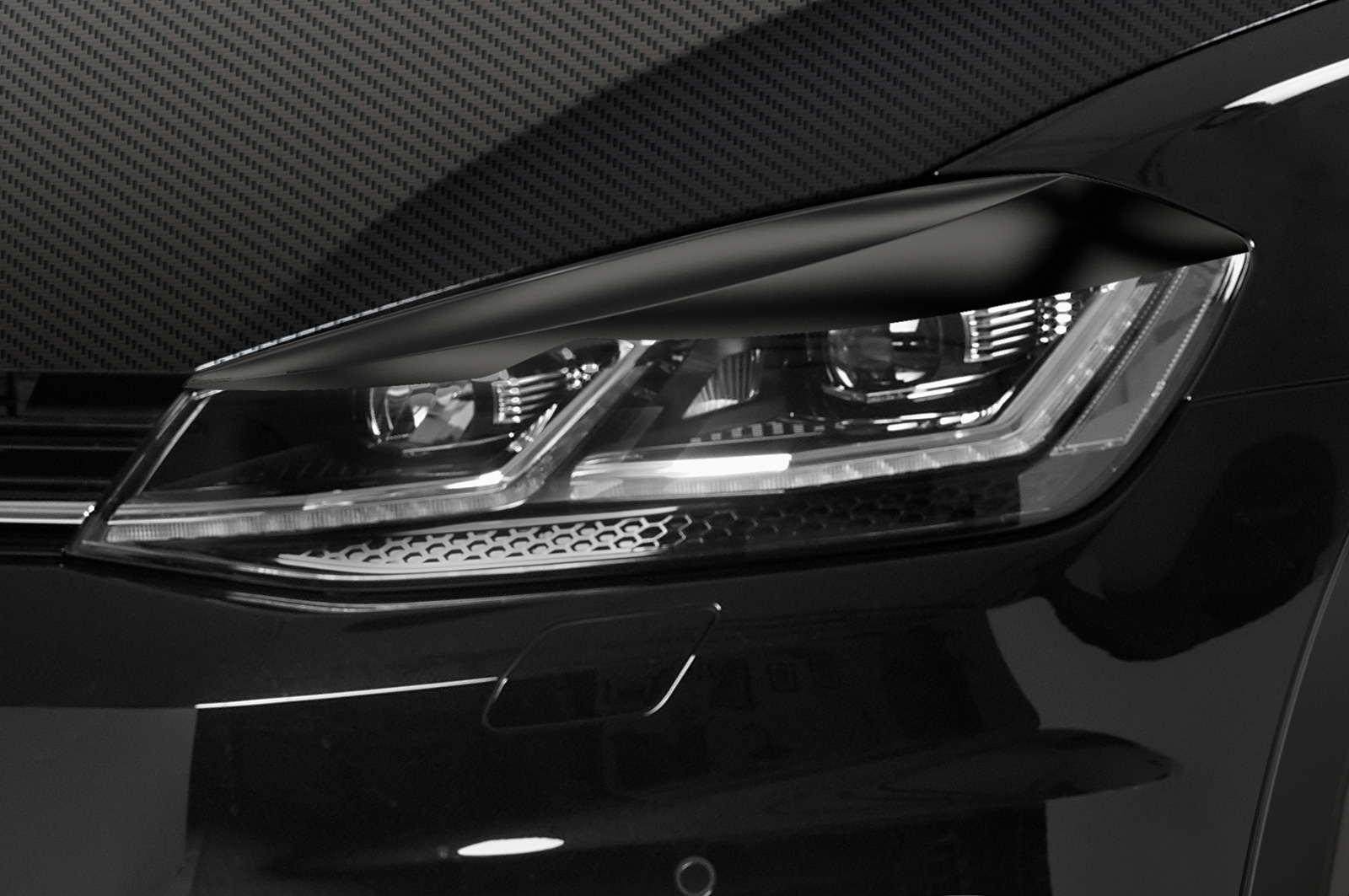 Scheinwerferblenden für VW Golf 7 (Typ AU) SB301