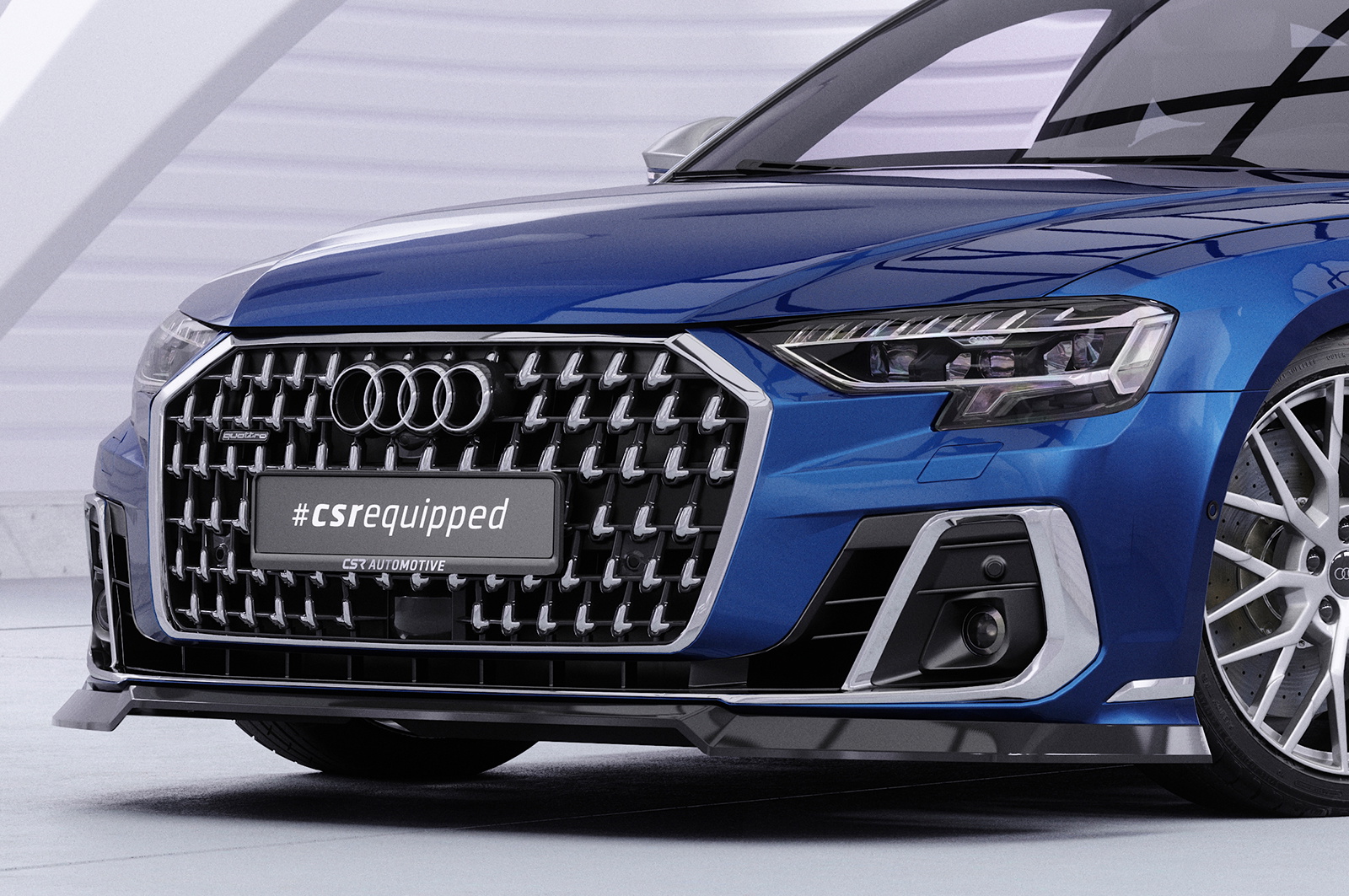 Cup-Spoilerlippe mit ABE für Audi A8 D5 (Typ 4N/F8) CSL863-S Image 