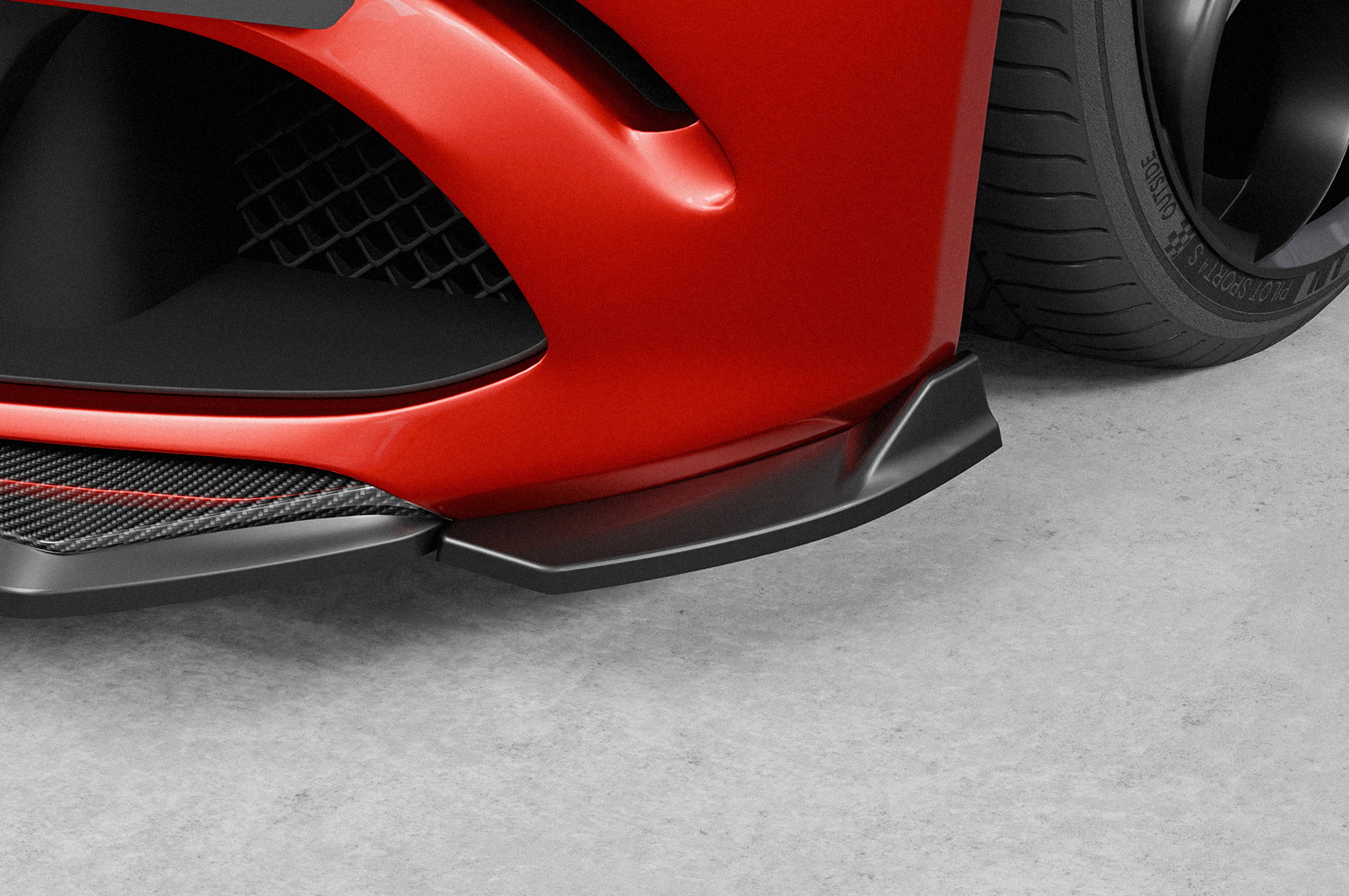 Cup-Spoilerlippe mit ABE für Alfa Romeo Giulia Quadrifoglio CSL925