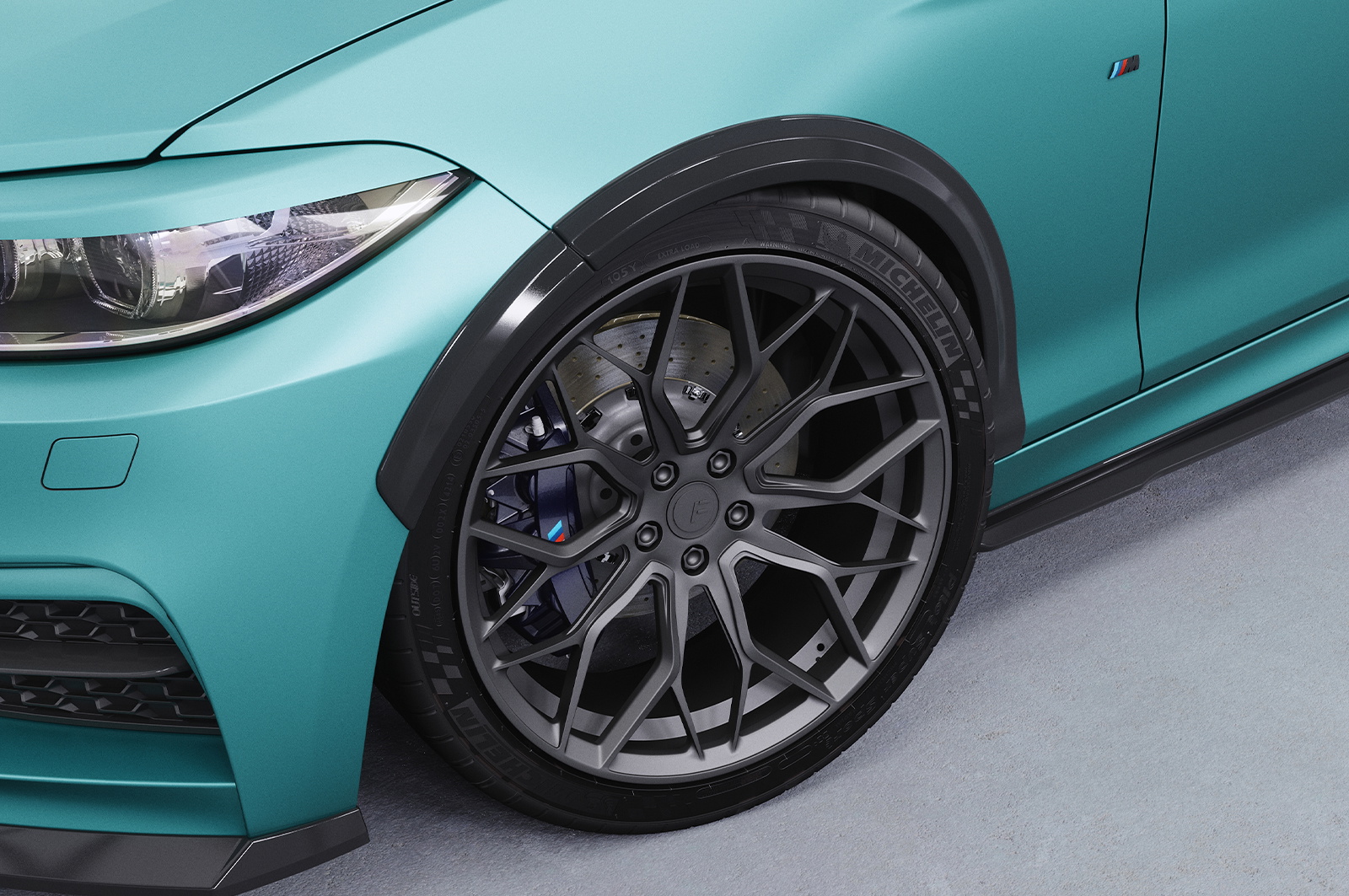 Kotflügelverbreiterung für BMW 2er F22/F23 VB034 Image 1