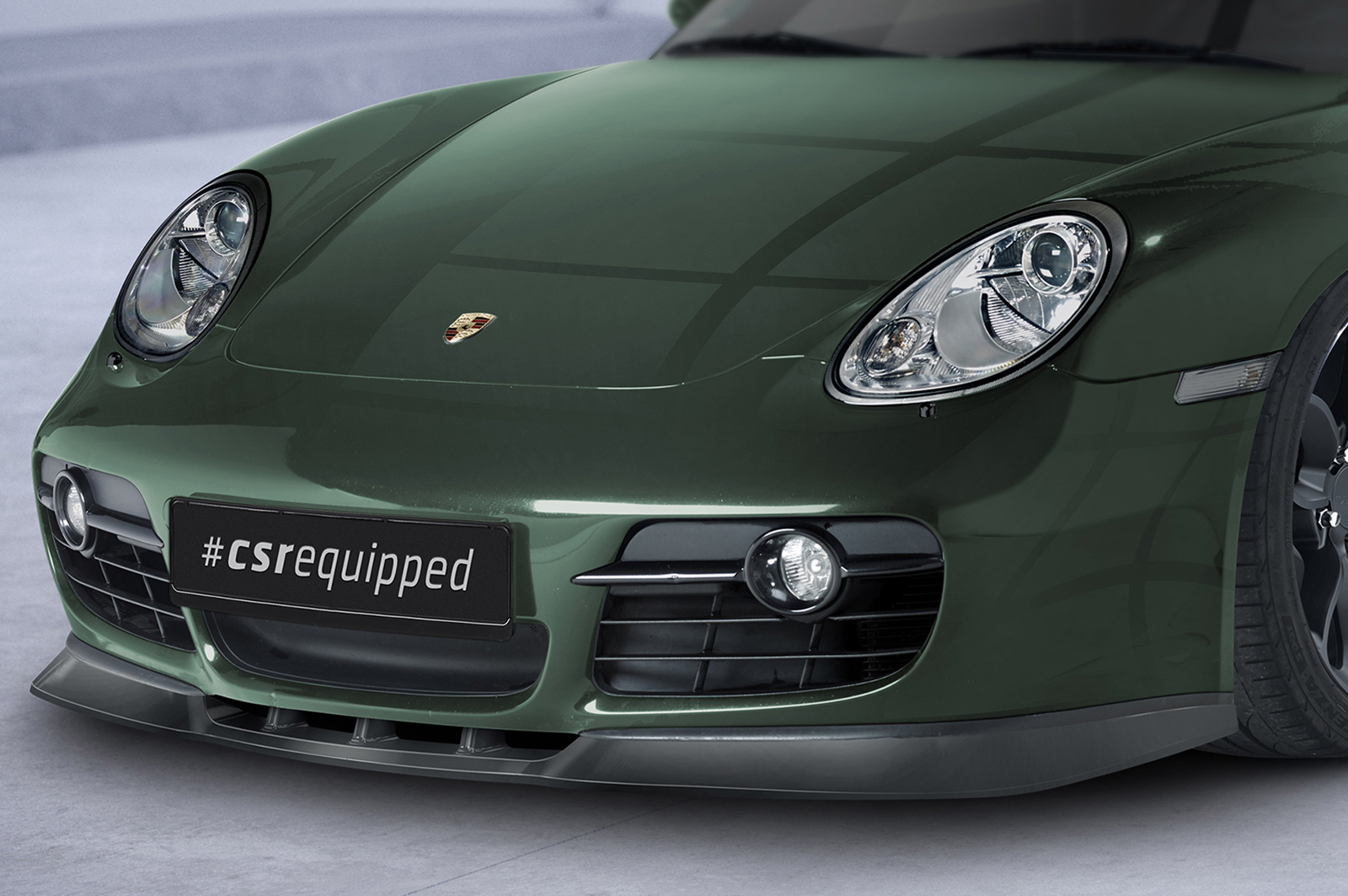 Cup-Spoilerlippe mit ABE für Porsche 987c Cayman CSL609 Image 3