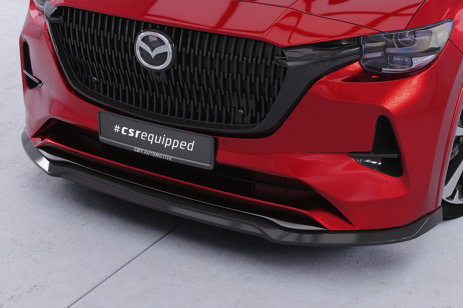 Cup-Spoilerlippe mit ABE für Mazda CX-60 Homura / Takumi CSL862