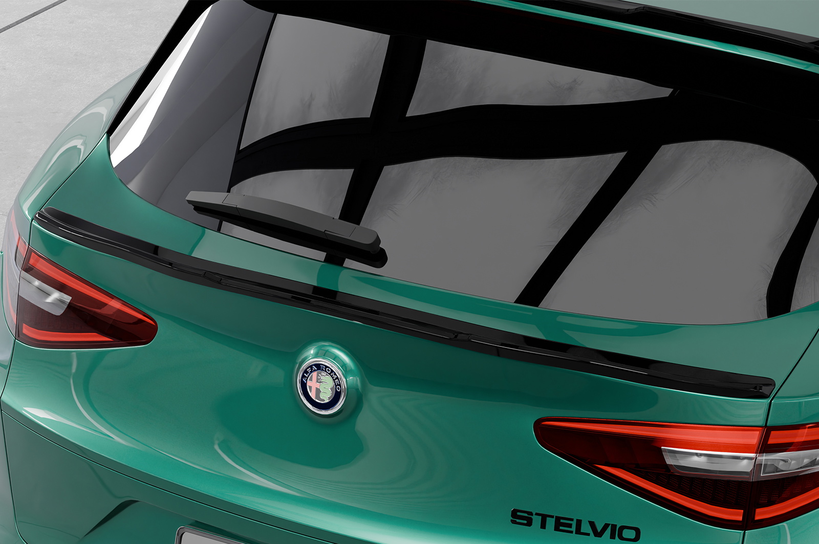 Heckflügel mit ABE für Alfa Romeo Stelvio HF166