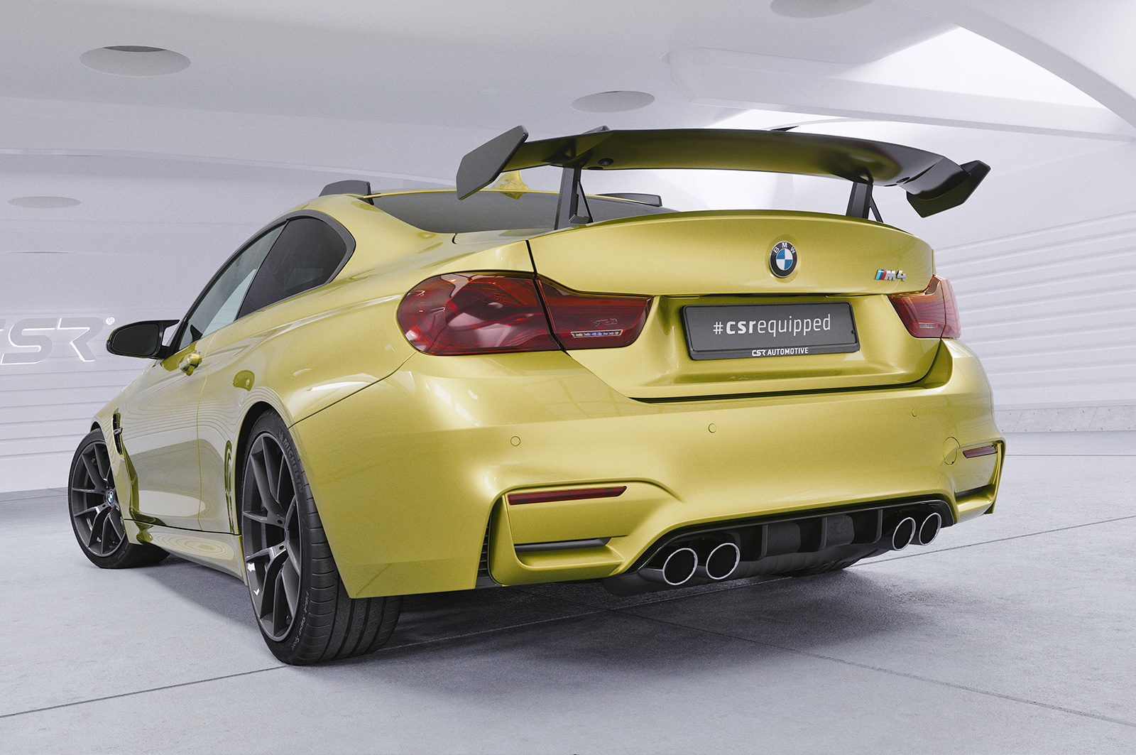 Schwanenhals Heckflügel mit ABE für BMW M4 F82 Coupe SHF059 Image 11 Schwanenhals Heckflügel mit ABE für BMW M4 F82 Coupe SHF059 Image 11